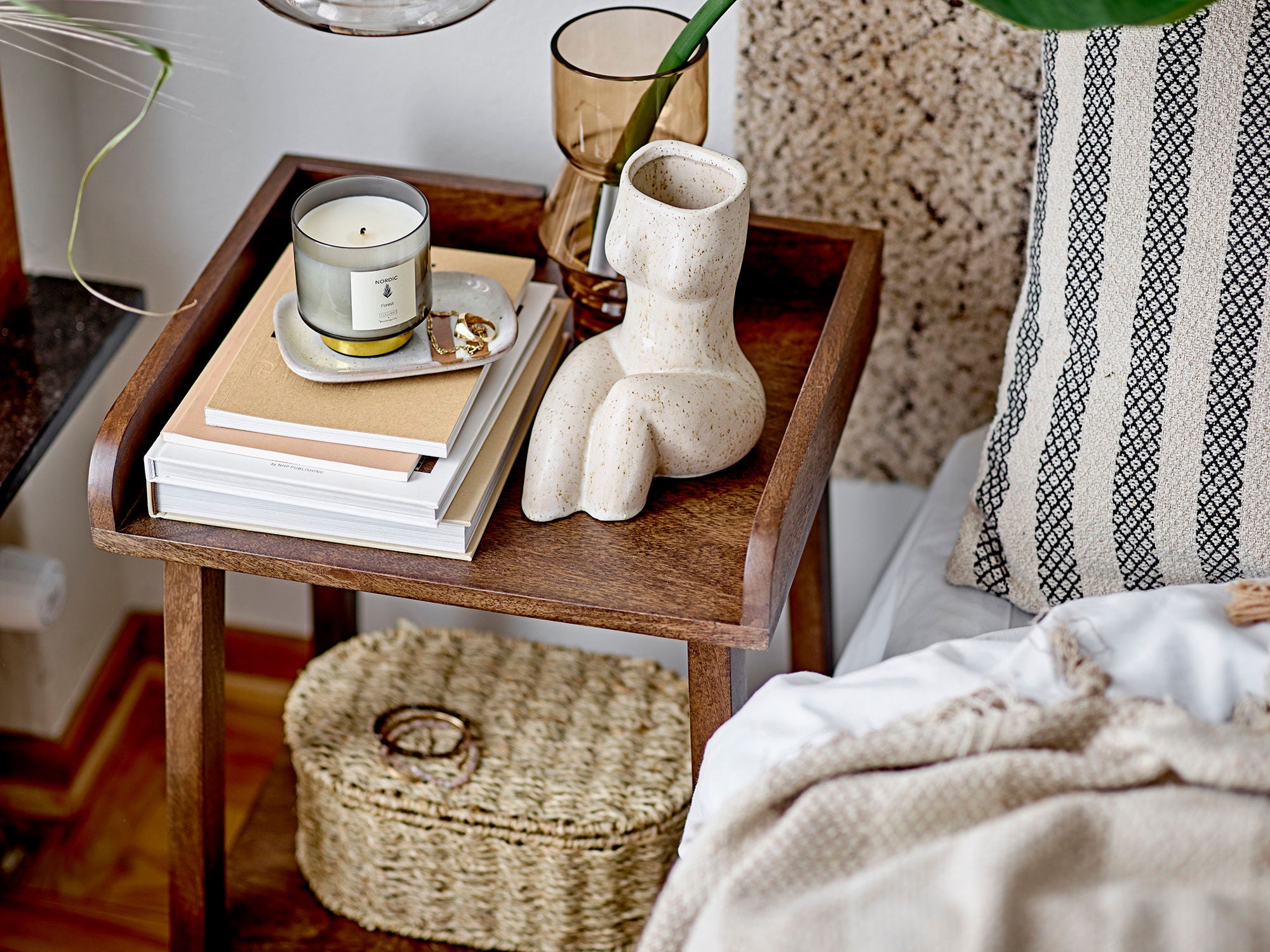 Saxo Teppich Natur Baumwolle Natürliche Gewebeoptik für Warme Ruhige Räume