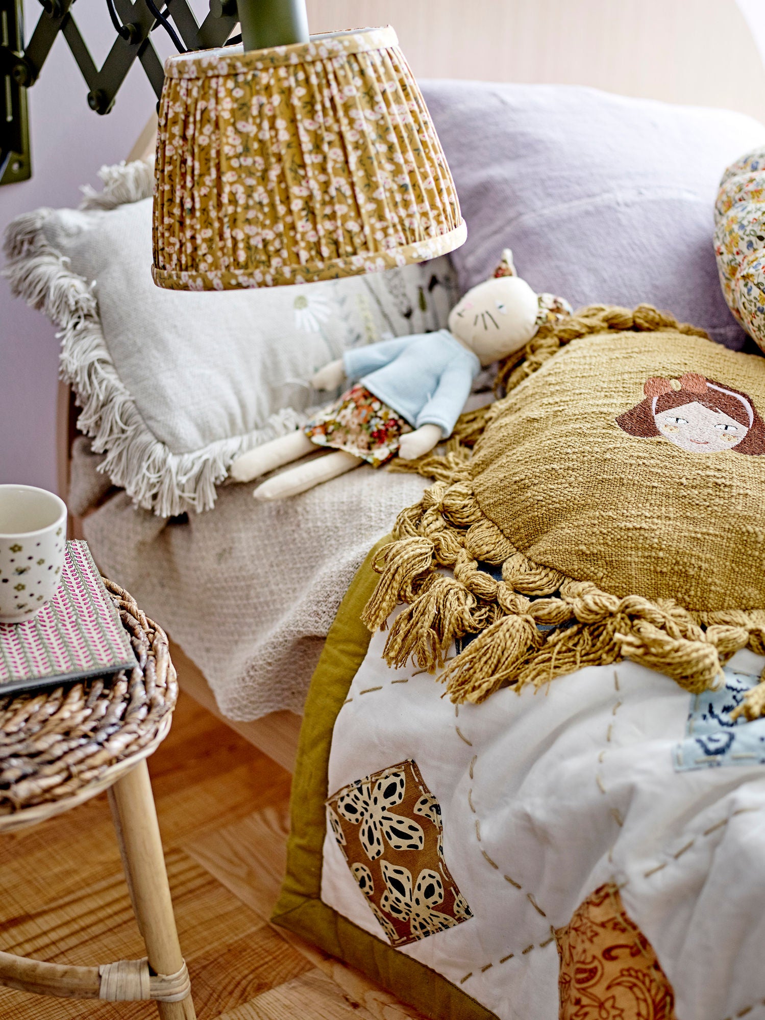 Melua Quilt, Natur, Baumwolle