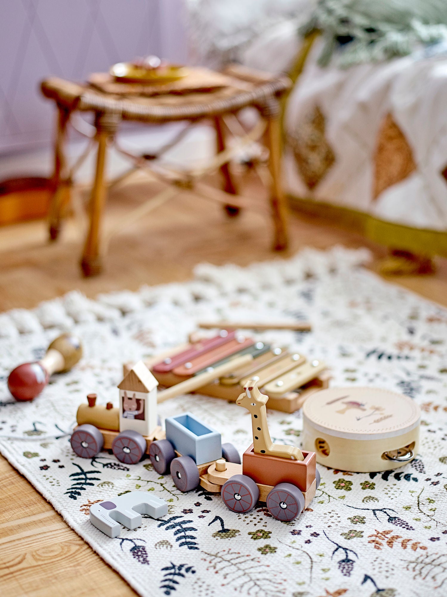 Melua Quilt, Natur, Baumwolle