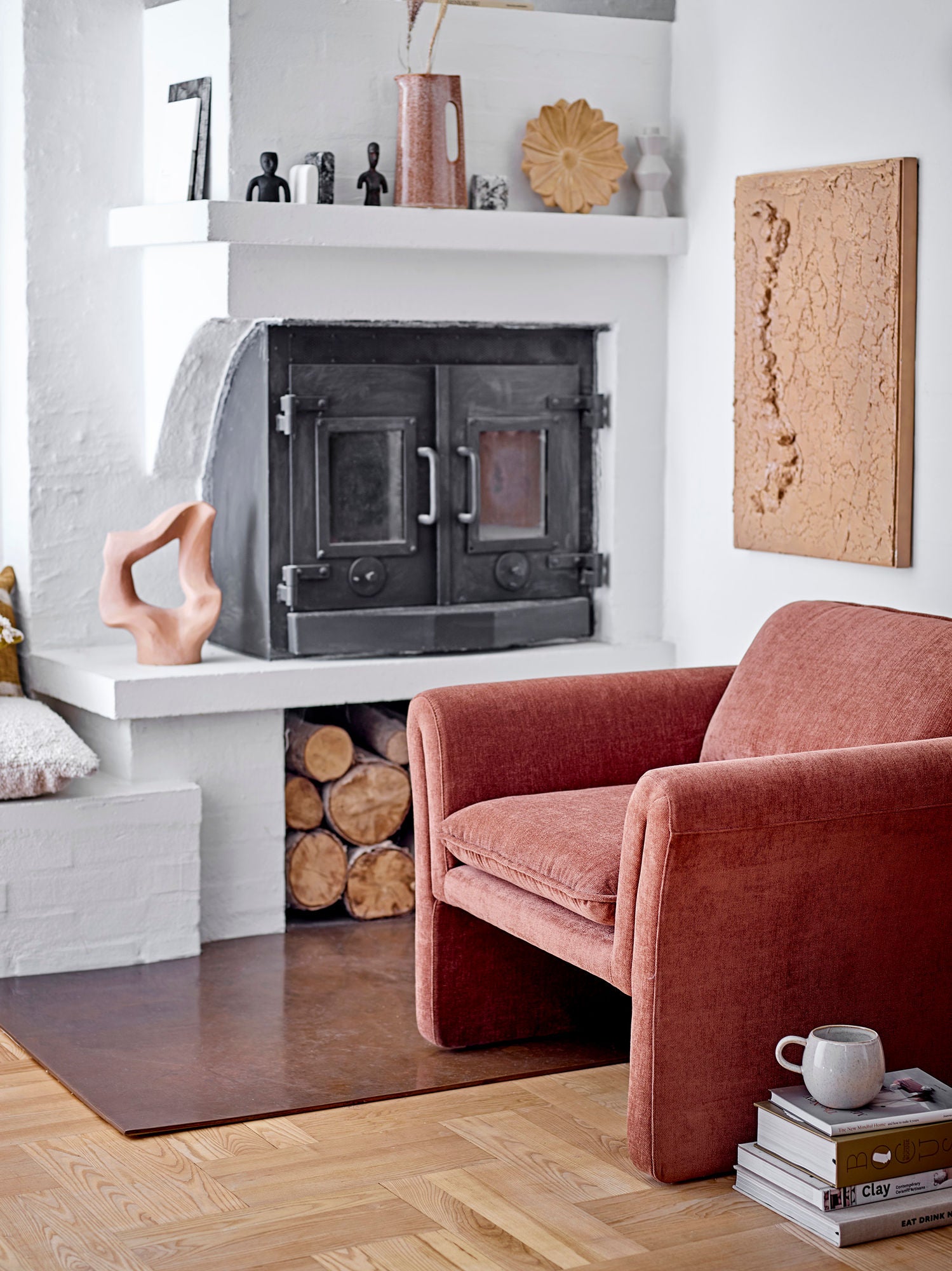 Evi Marmorschale Blumenform Natur Sandfarben Lebensmittelecht Dekorative Schale für Zuhause