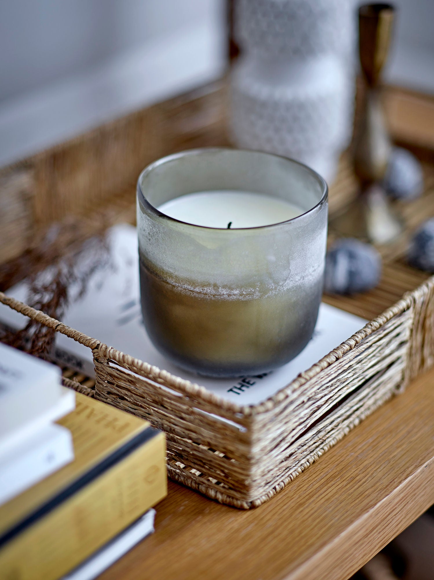 Lecia Serviertablett Set Natur Jute Drei Größen Organische Ästhetik