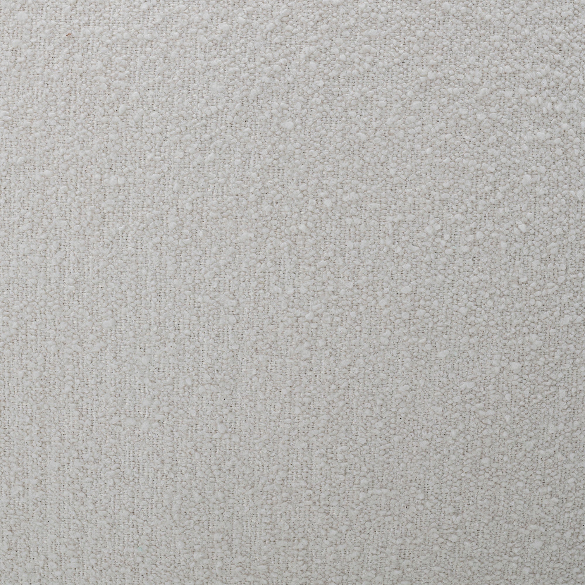 Ted Loungesessel Weiß Polyester Weicher Stoff und Moderner Look mit Komfort