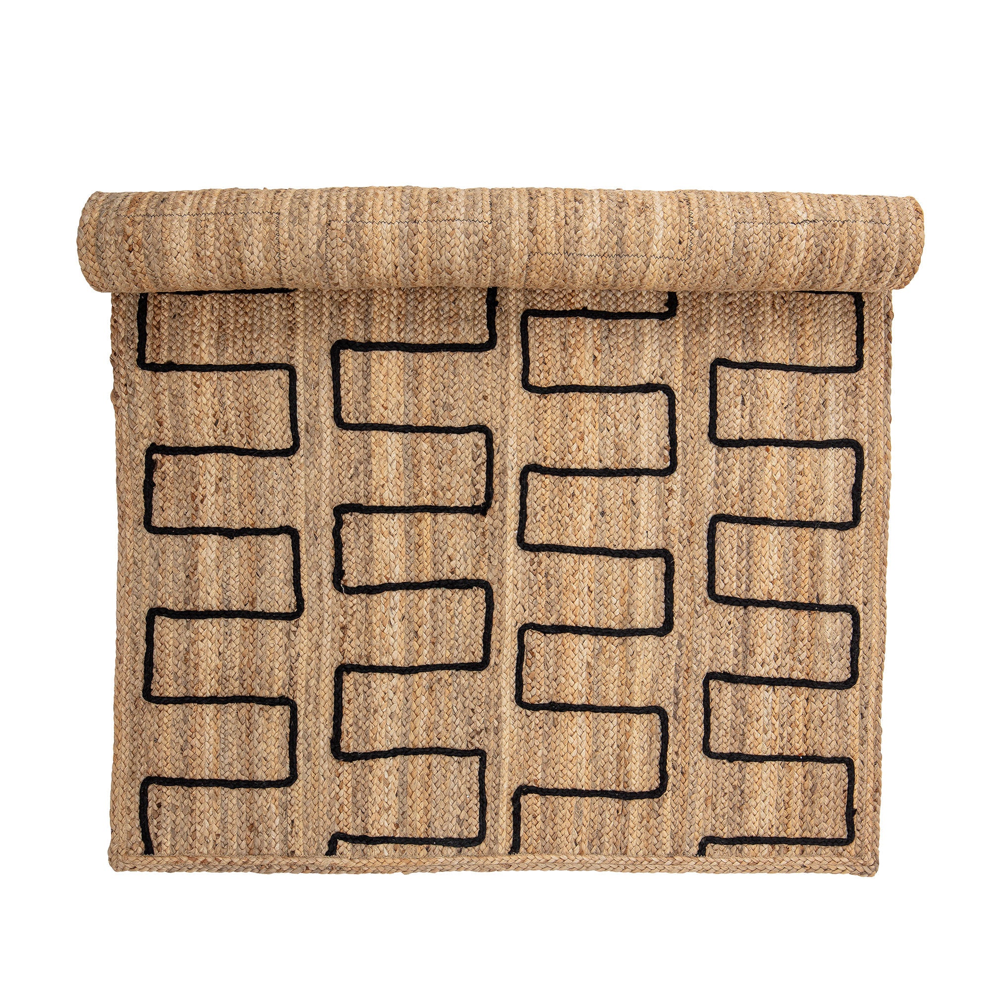 Dell Teppich, Braun, Jute