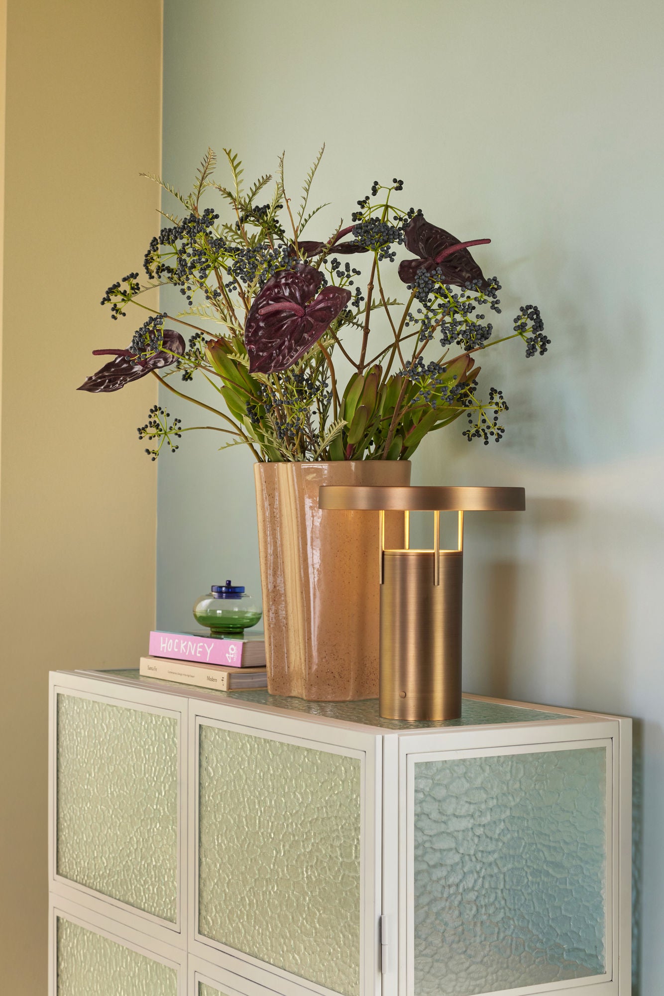 BringMe Tragbare Lampe Brüniertes messing