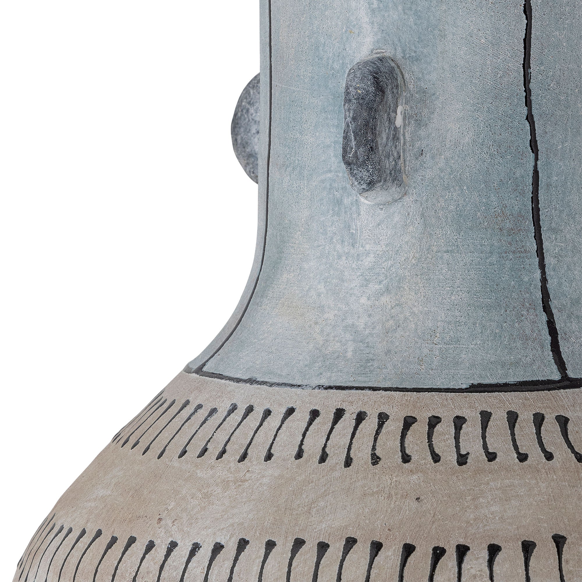 Gadiela Stehlampe – Handbemalte Eleganz mit grafischem Charakter