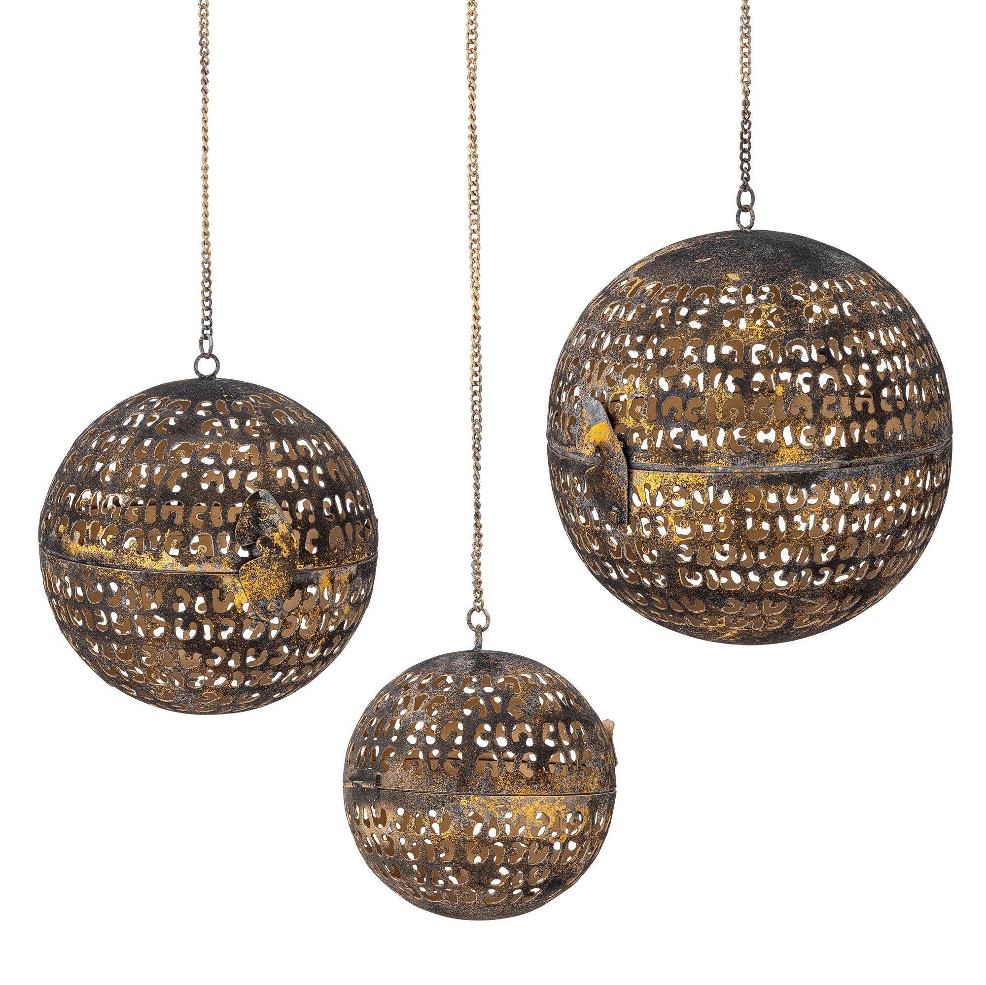 Lumie Deko, Messingfarben, Metall