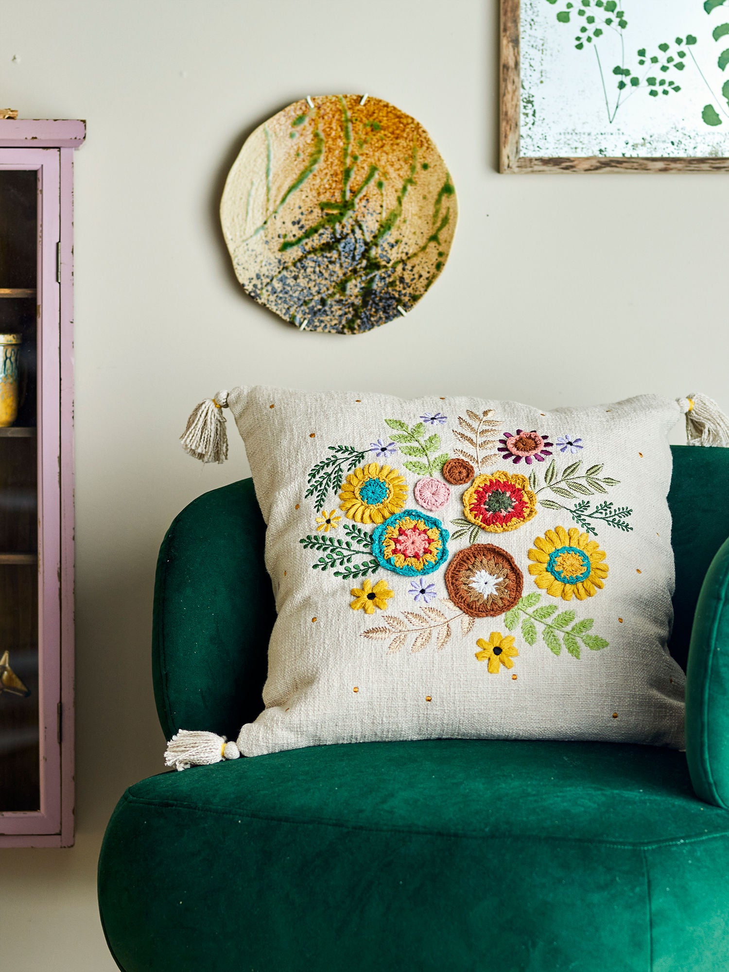 Pico Kissen, Natur, Baumwolle