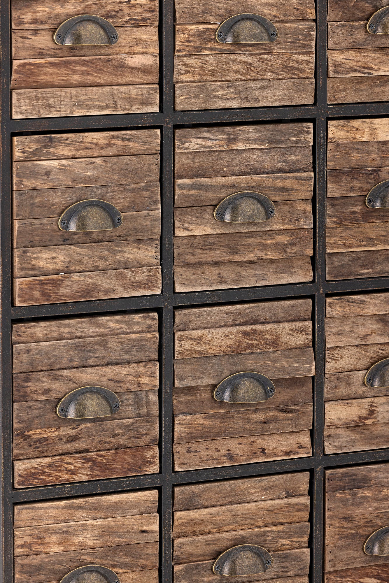 Matteo Schubladen, Schwarz, Metall