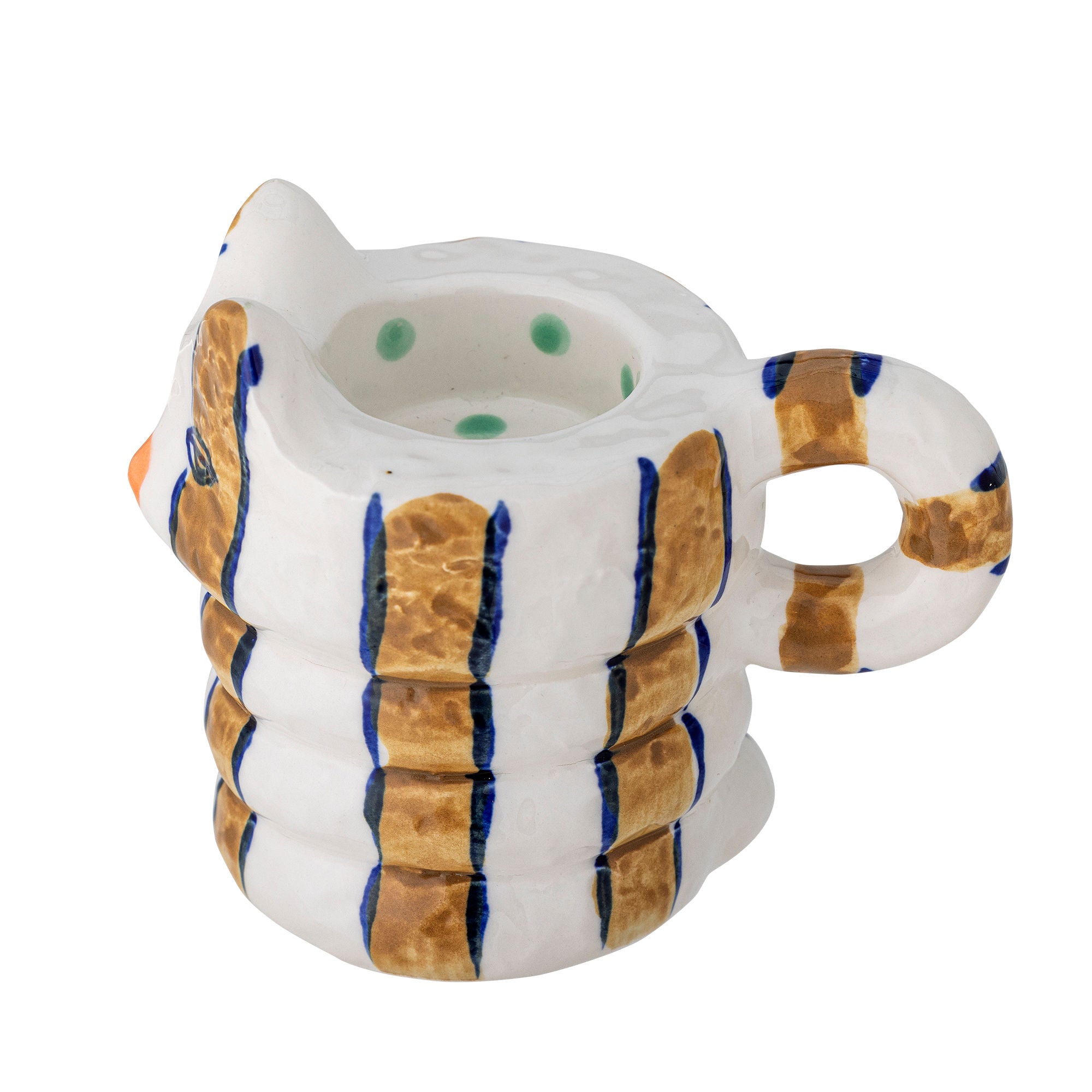 Caty Kerzenhalter – Verspieltes Set handbemalter Katzenfiguren