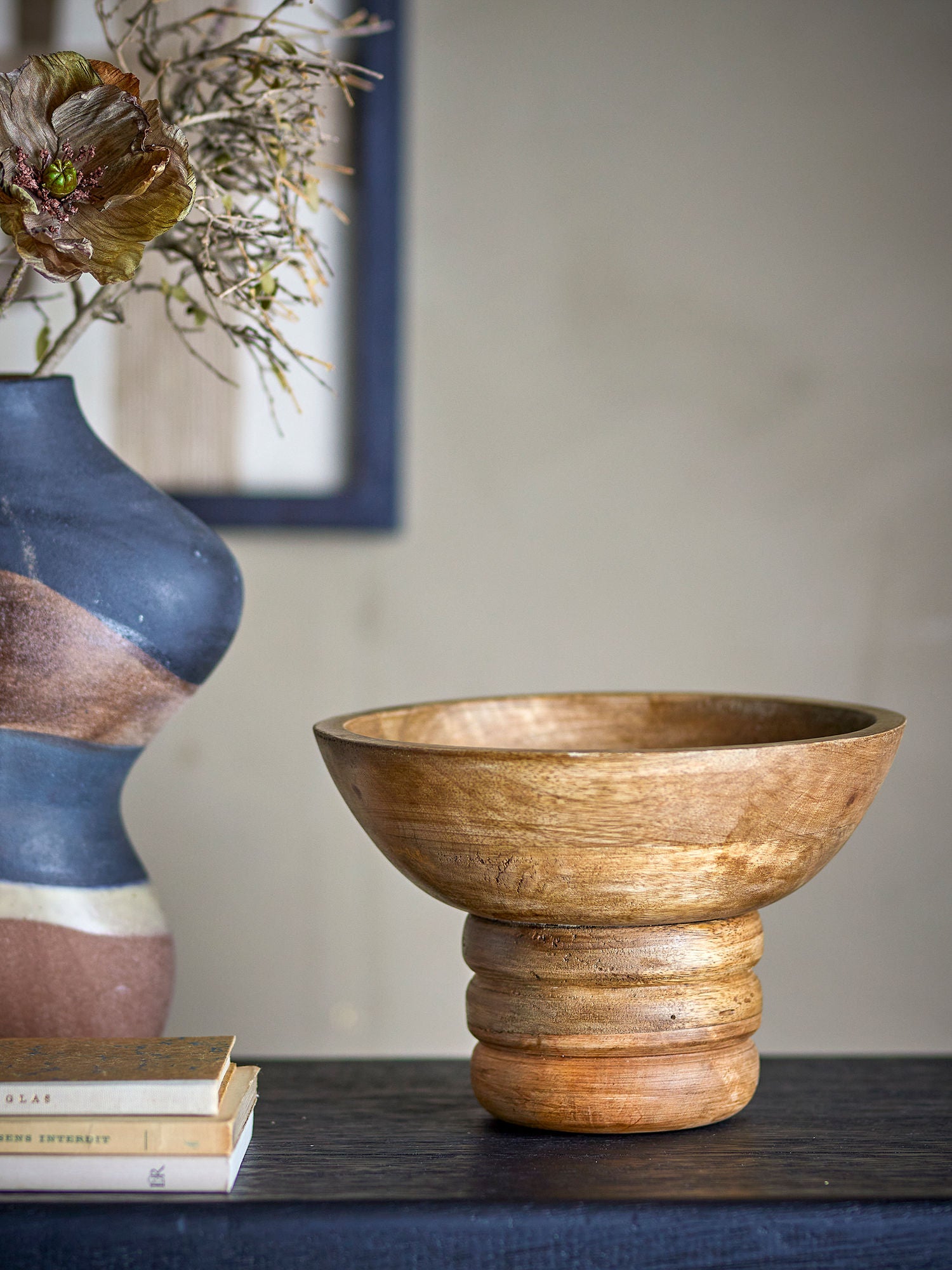 Nanuka Sockelschale, Natur, FSC 100%® Mango