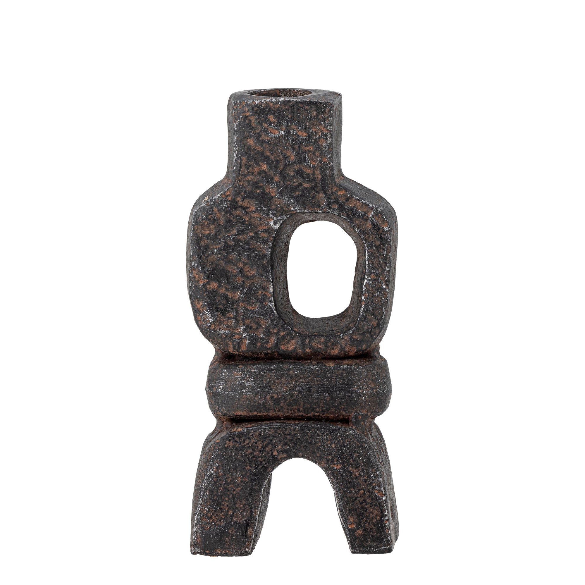 Sanah Kerzenhalter – Rohe Eleganz mit künstlerischer Note