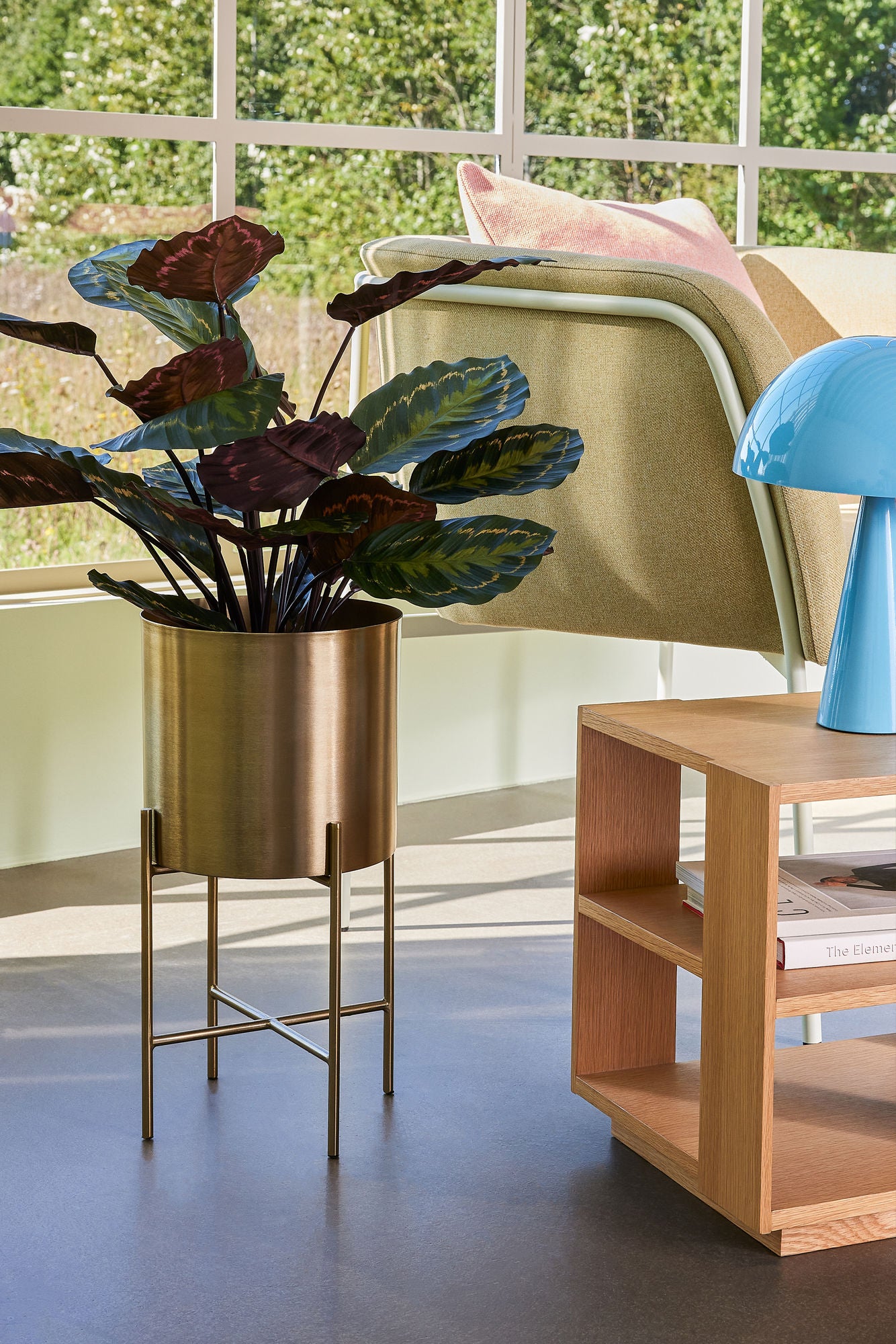 Airy Töpfe Messingfarben (2er Set)