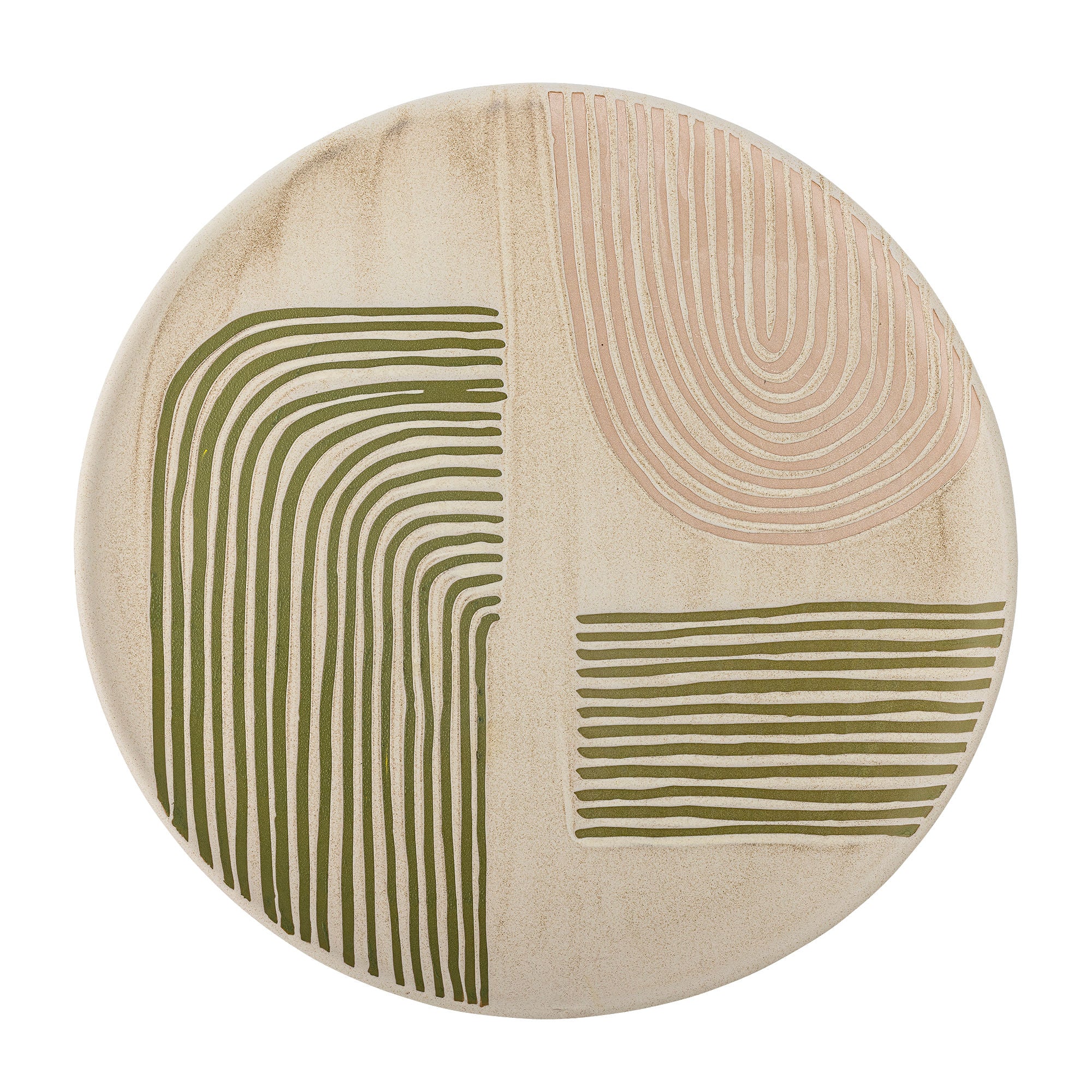 Amica Servierplatte, Reaktive Glasur, Steingut