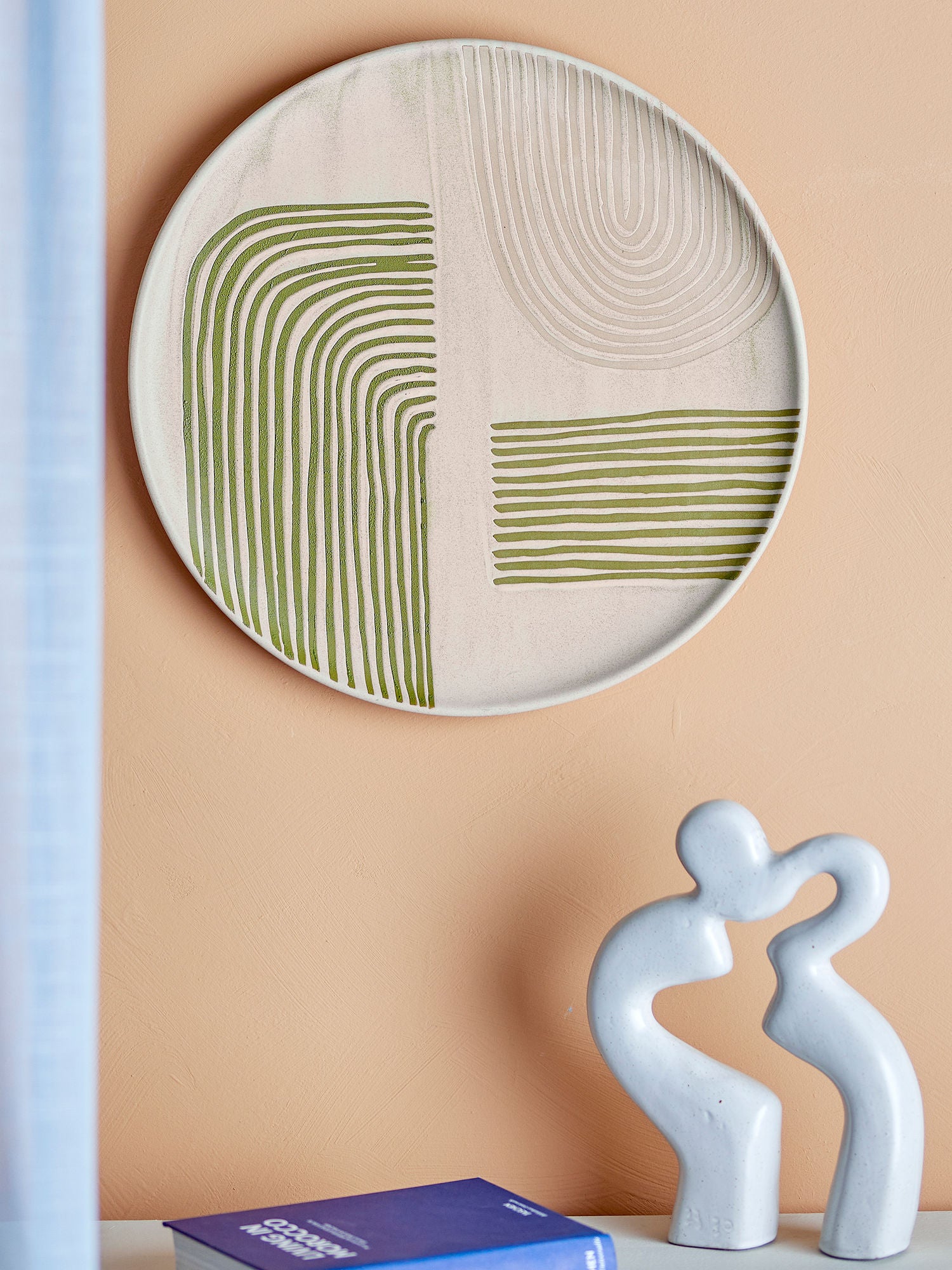 Amica Servierplatte, Reaktive Glasur, Steingut