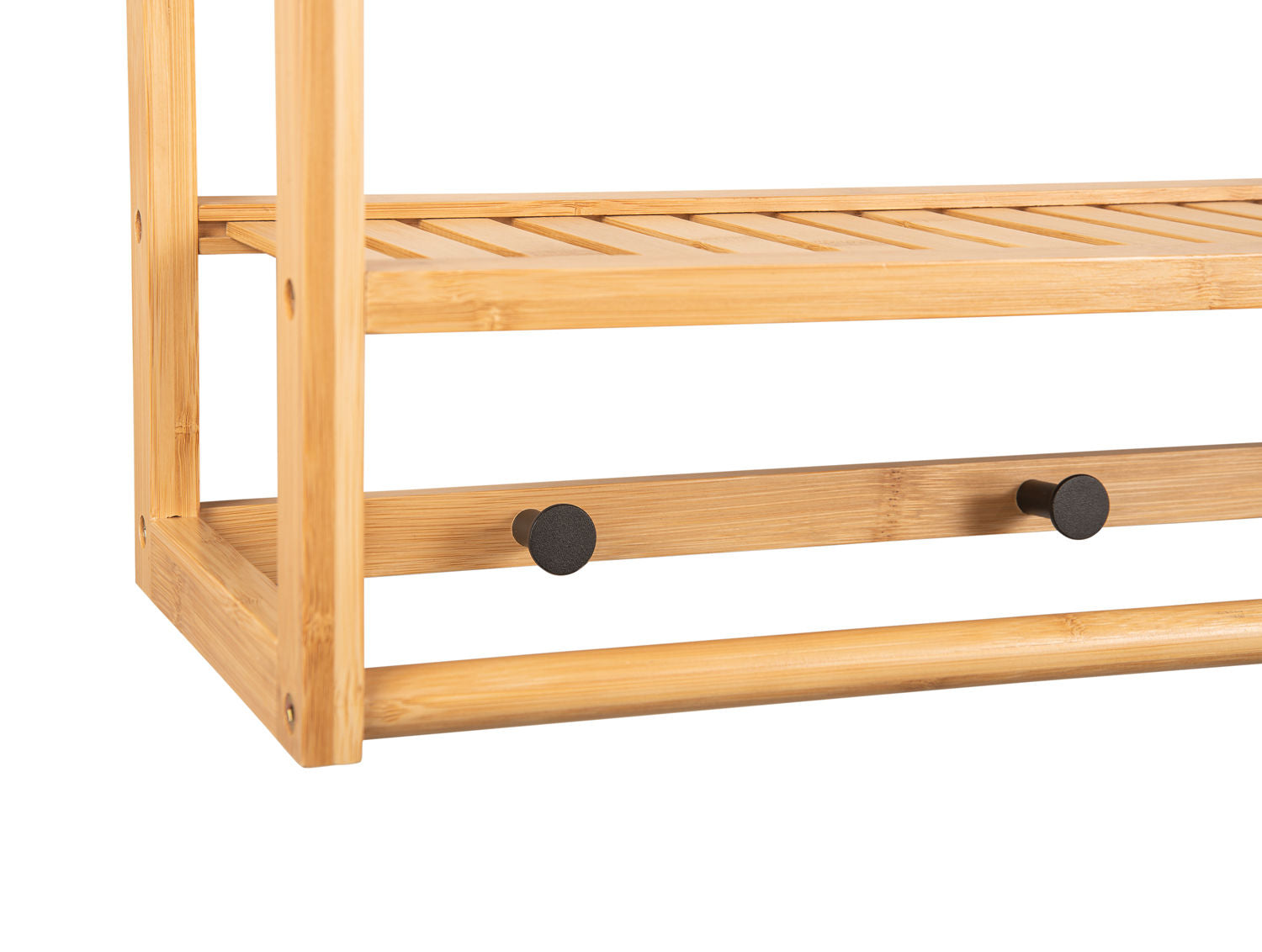 Wandgarderobe Sheer Bambus Boho Design Ideal Für Flur