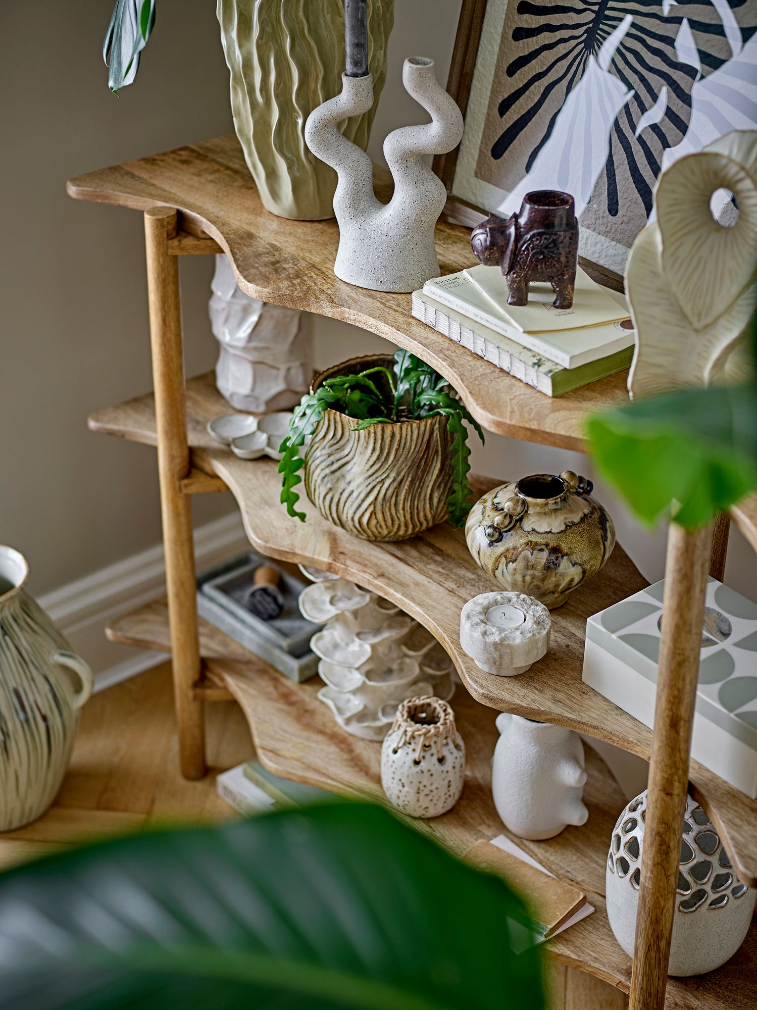 Kabela Box mit Deckel, Grau, Harz