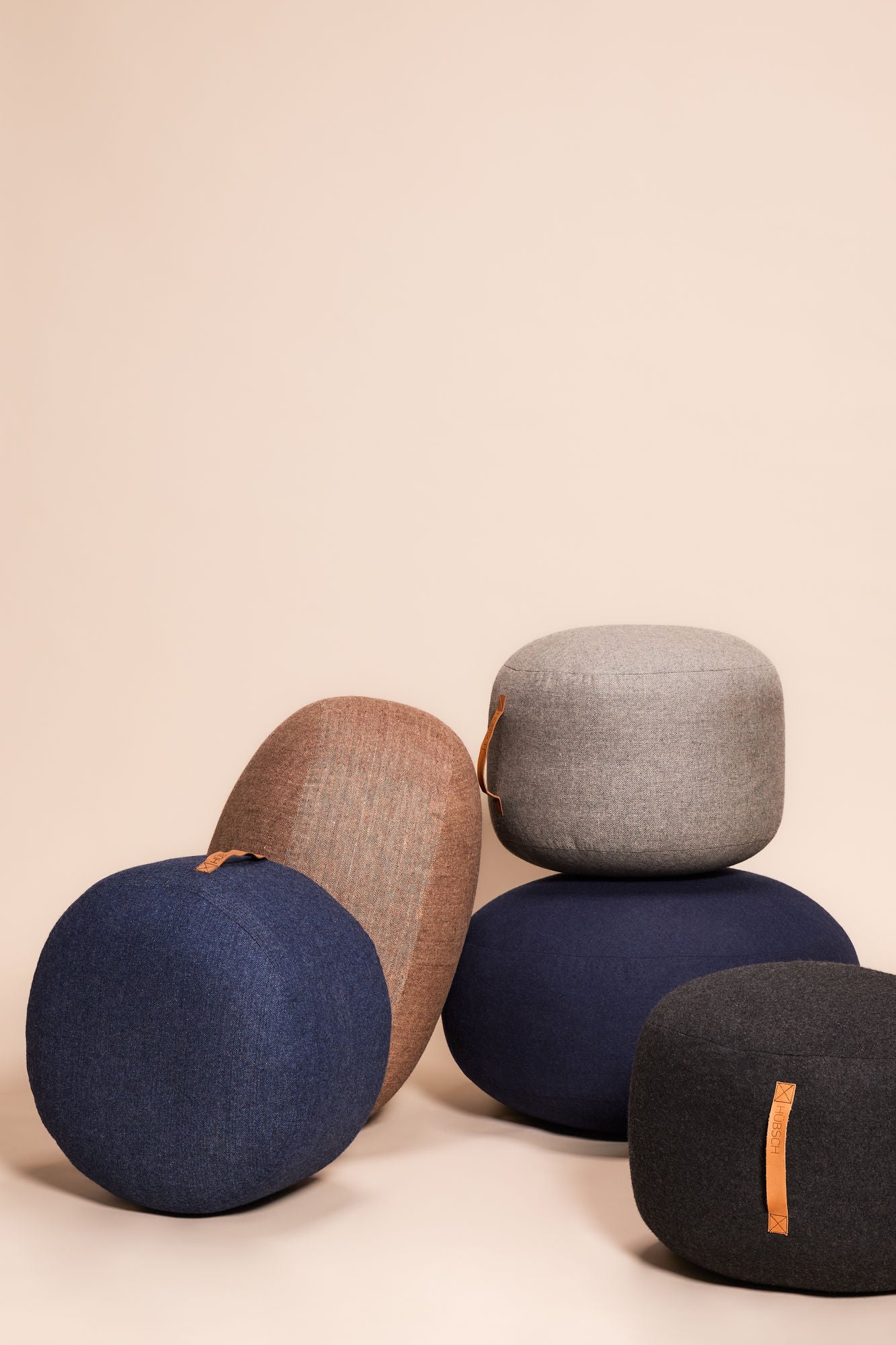 Mochi Pouf Ø70 Braun