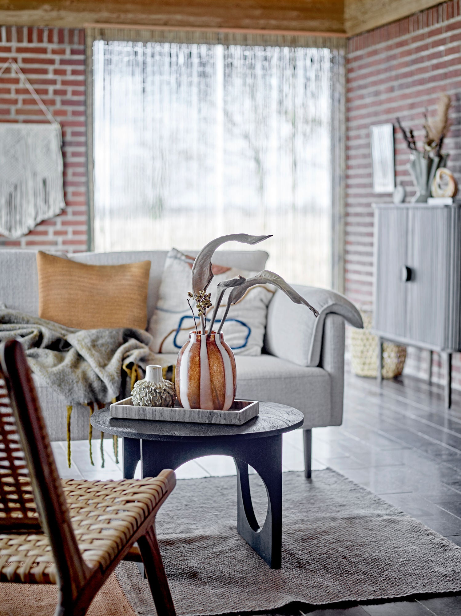 Chesham Sofa, weiß, Polyester