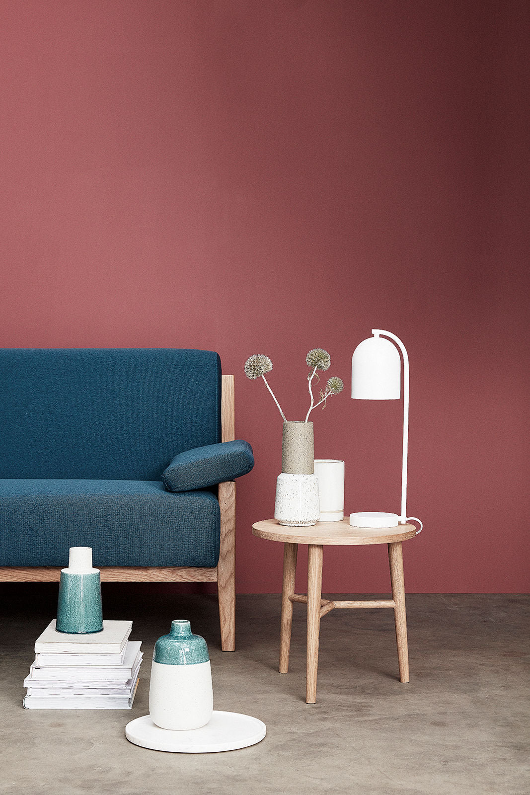 Shy Tischlampe Weiß