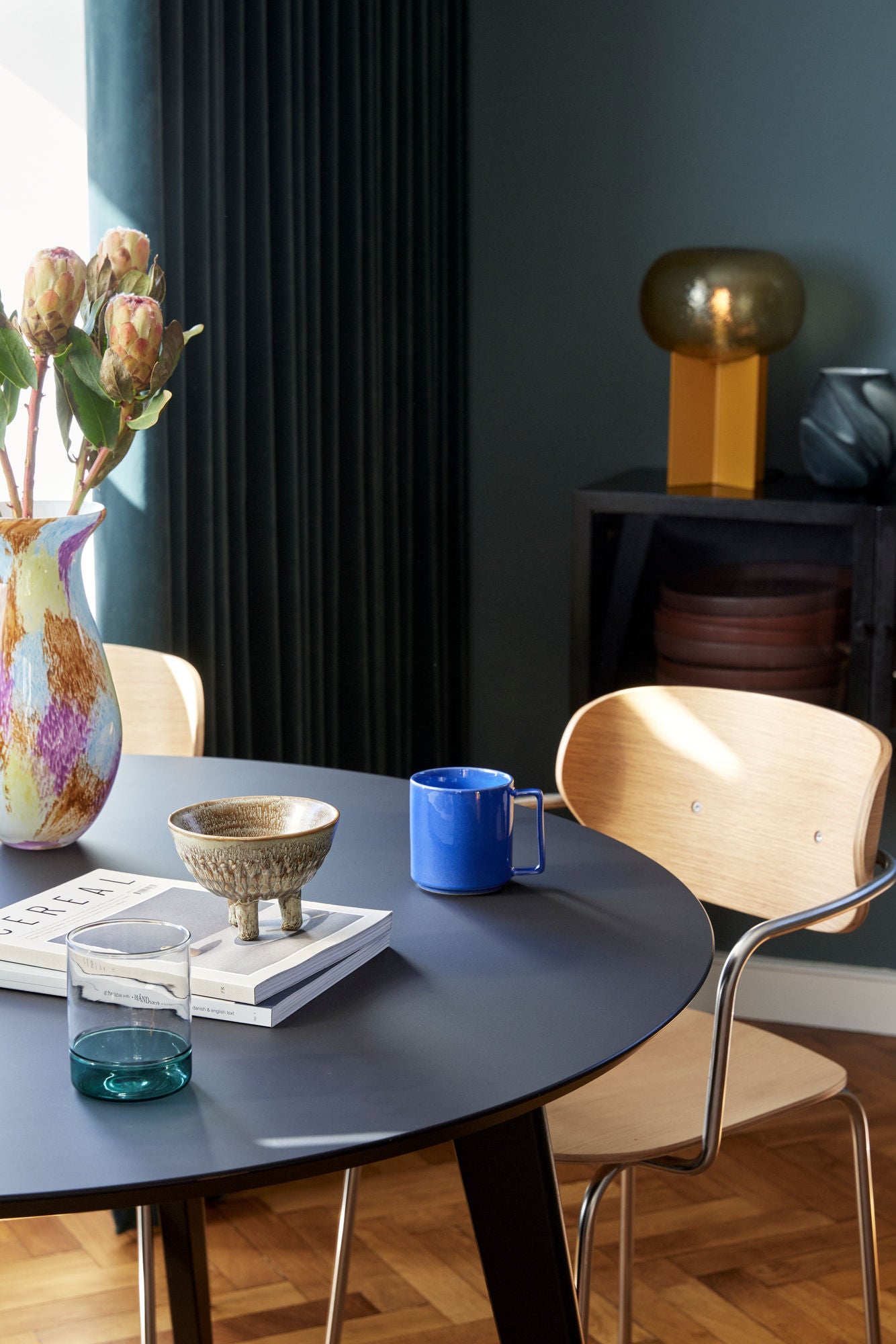 Podium Tischlampe Bernstein