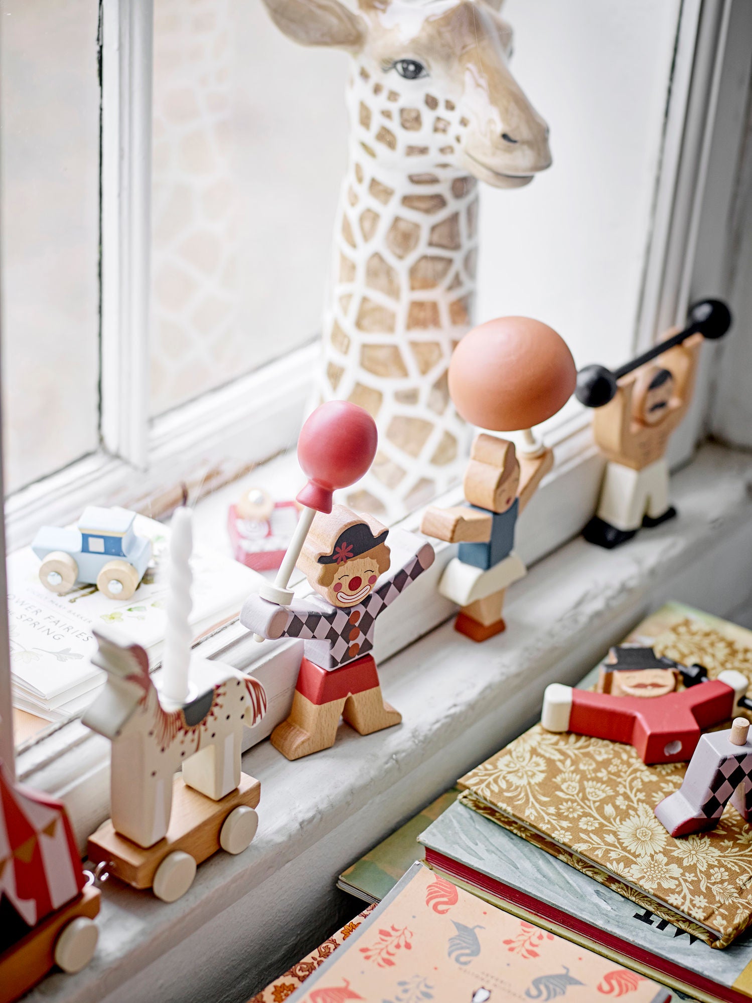 Rossaio Aktivitätsspielzeug, Rot, FSC® 100%, Beech