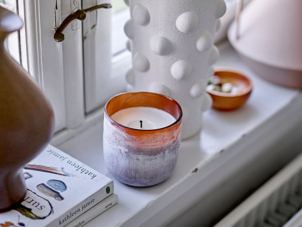 Sequoia Duftkerze Braun Natürliches Wachs Lang Anhaltender Frischer Duft