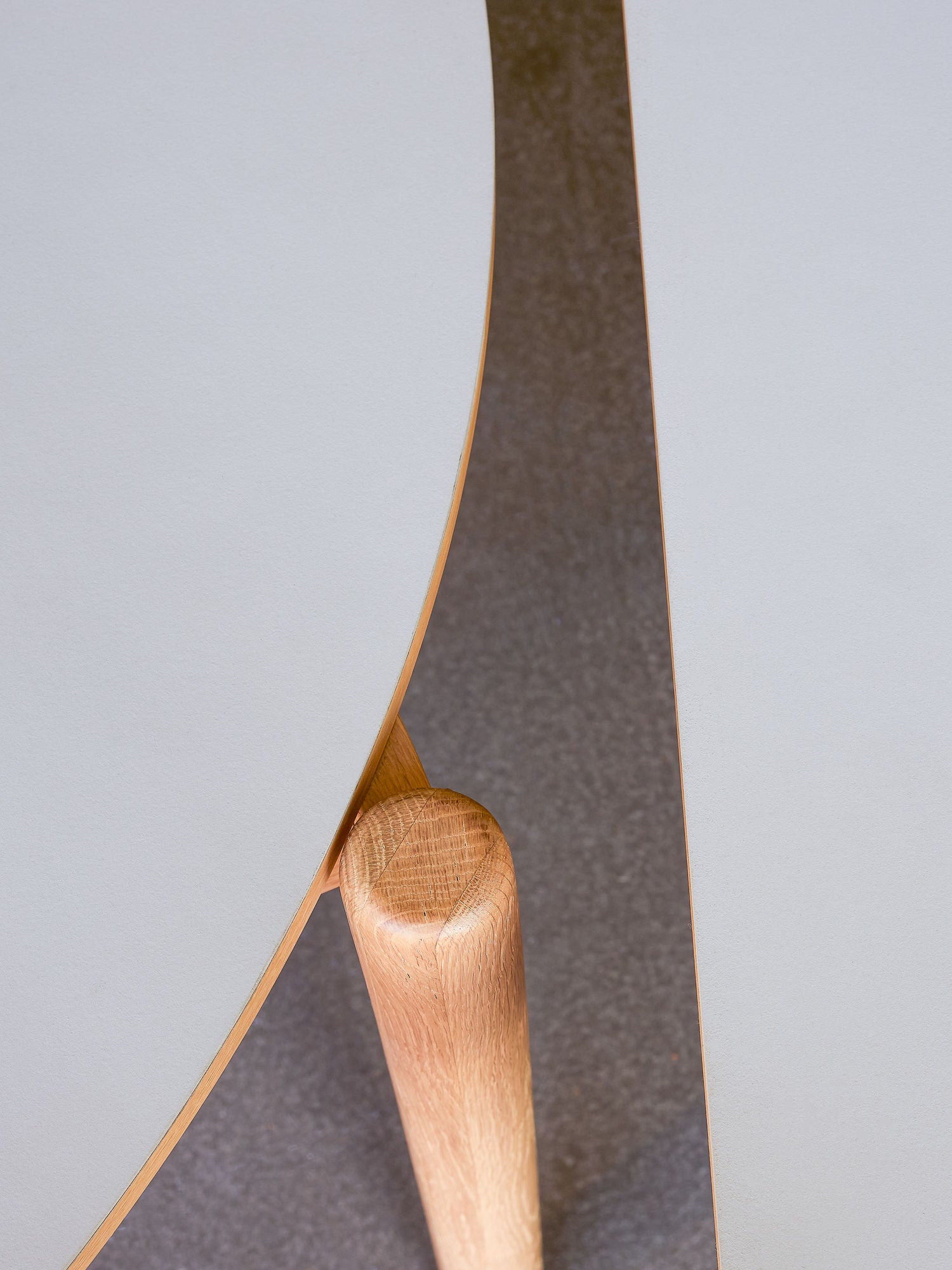 Oblique Esstisch Rechkteckig Grau