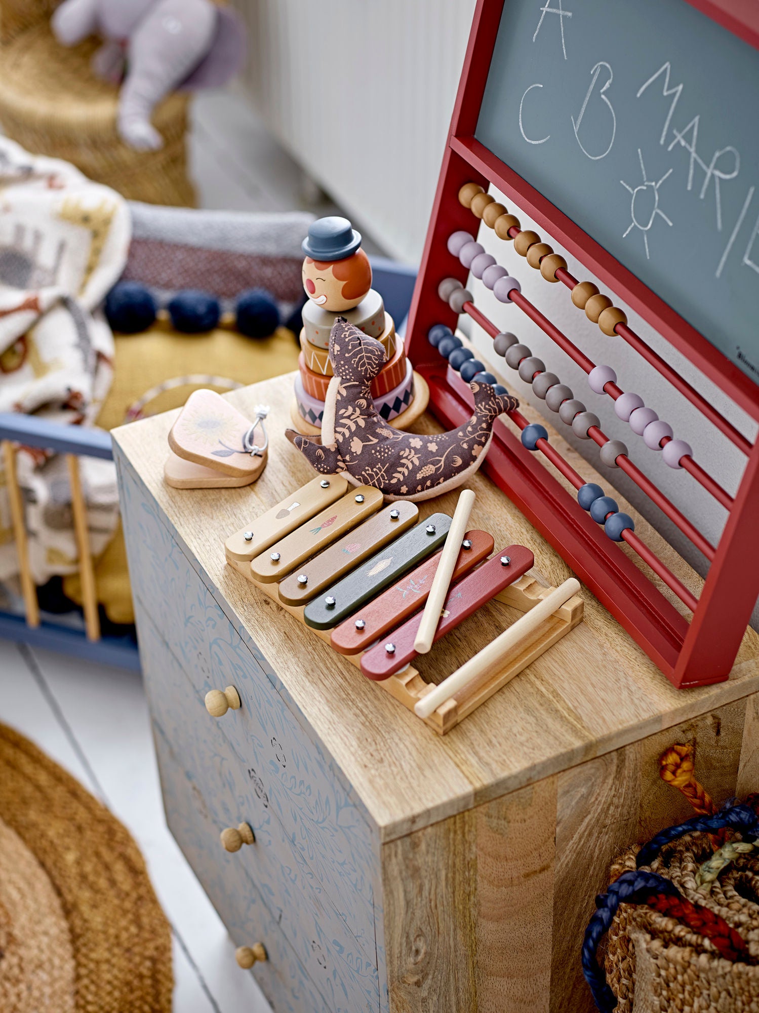 Marcello Abakus, Grün, FSC® 100% Plywood