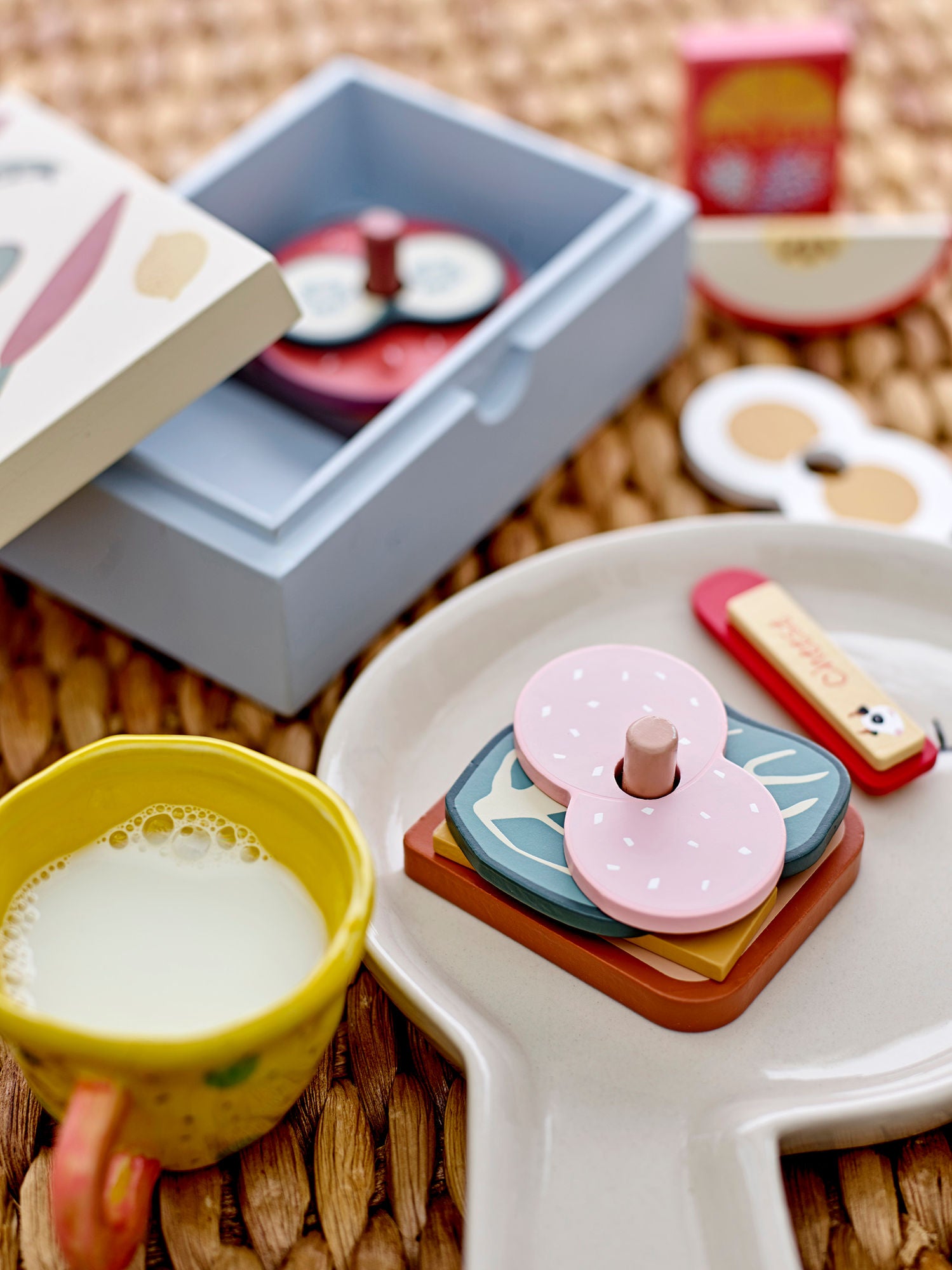 Thyra Spielset, Essensbox, Blue, FSC® 100%, MDF