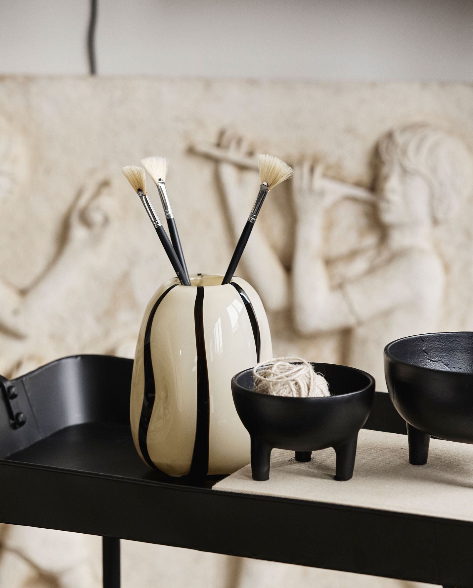 FULDA Eisenrollwagen Auf Rollen mit Lagerfläche und Industriellem Look