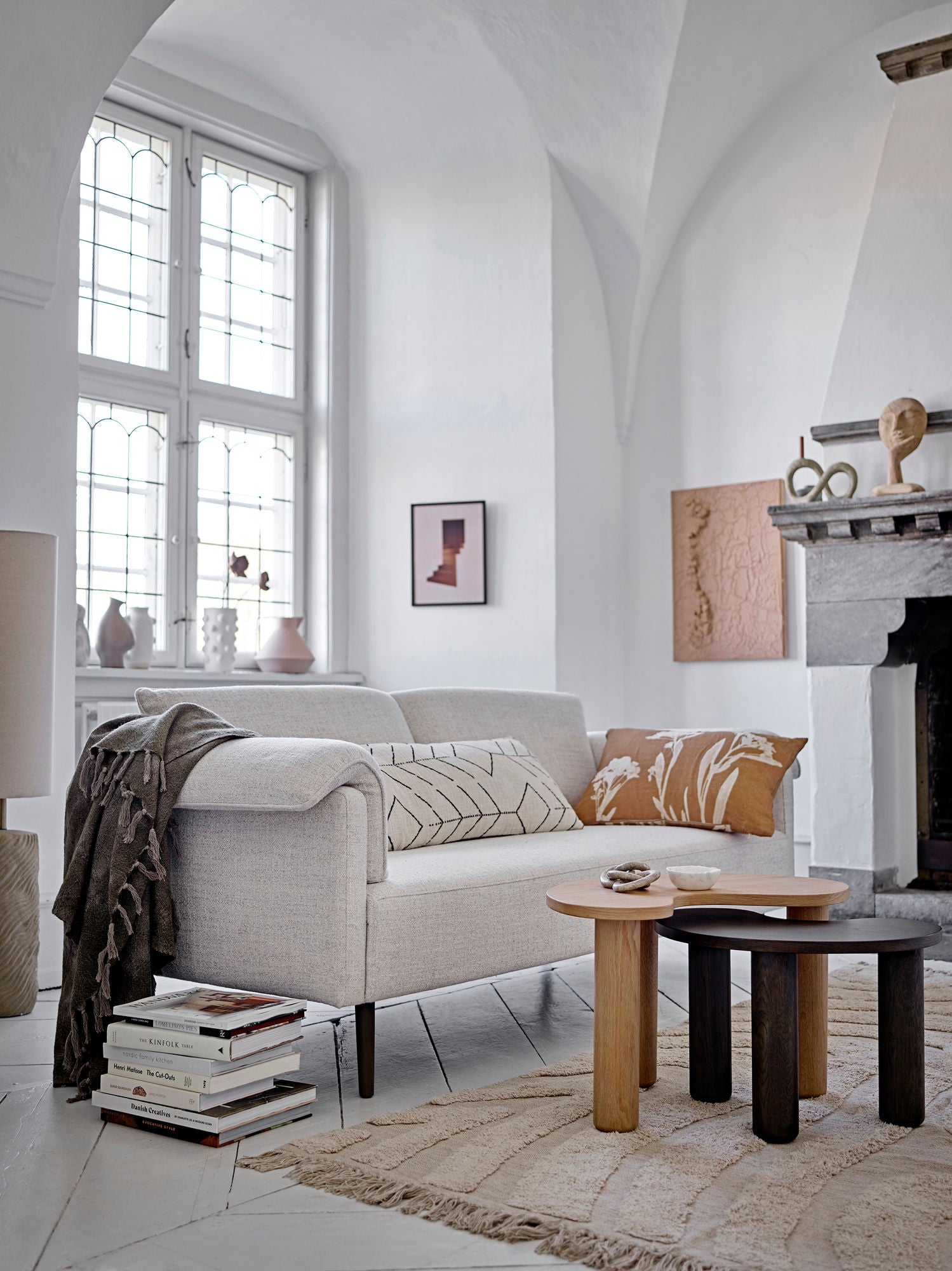 Luppa Couchtisch Gummibaumholz Braun Robuste Langlebigkeit Natürliche Wärme