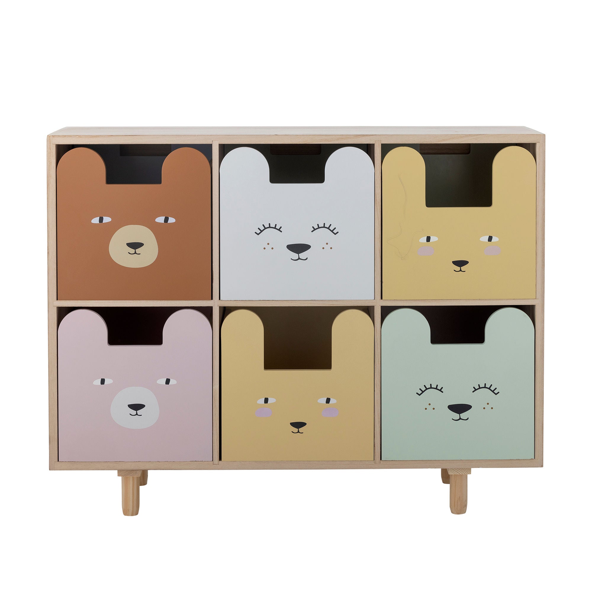 Calle Bücherregal mit Schubladen