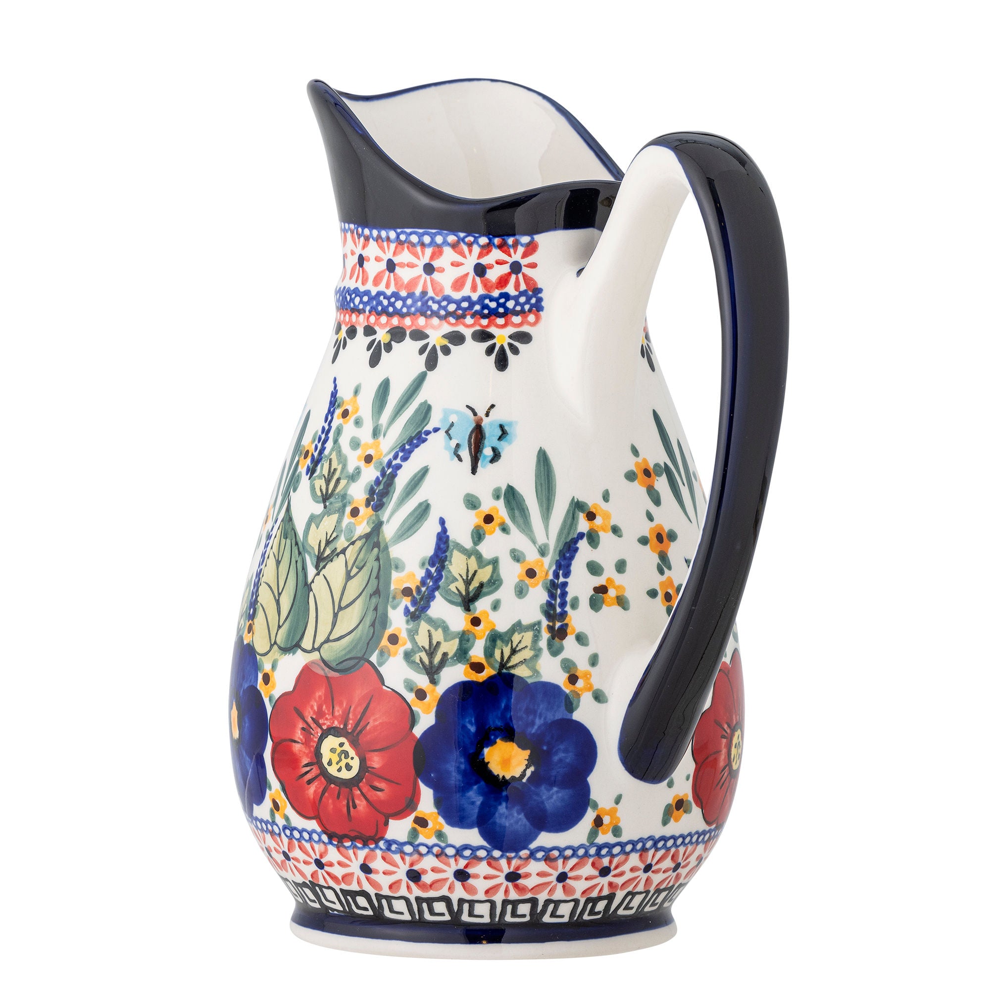 Florist Krug, Rot, Steingut