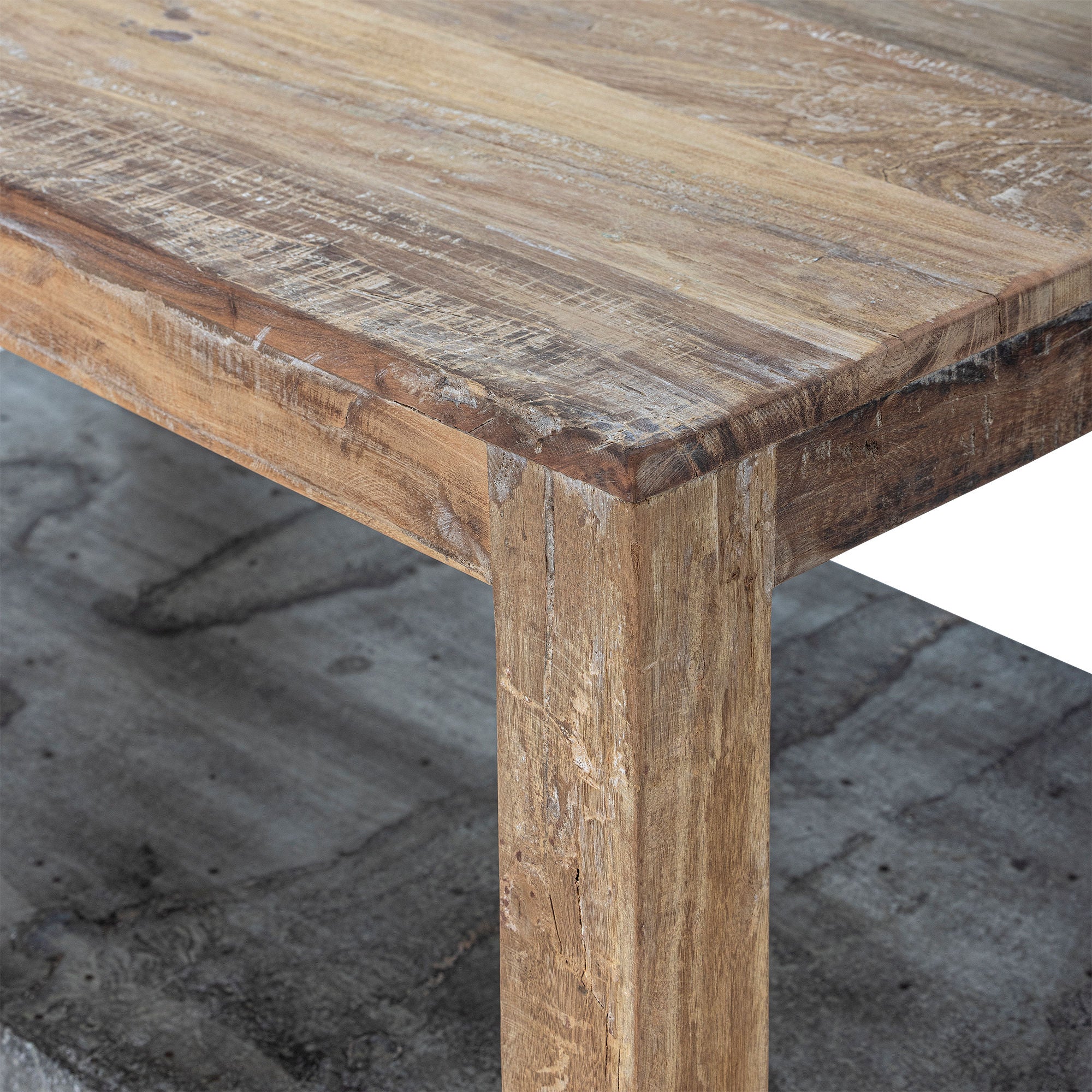 Reuben Bücherregal, Braun, Recyceltes Holz