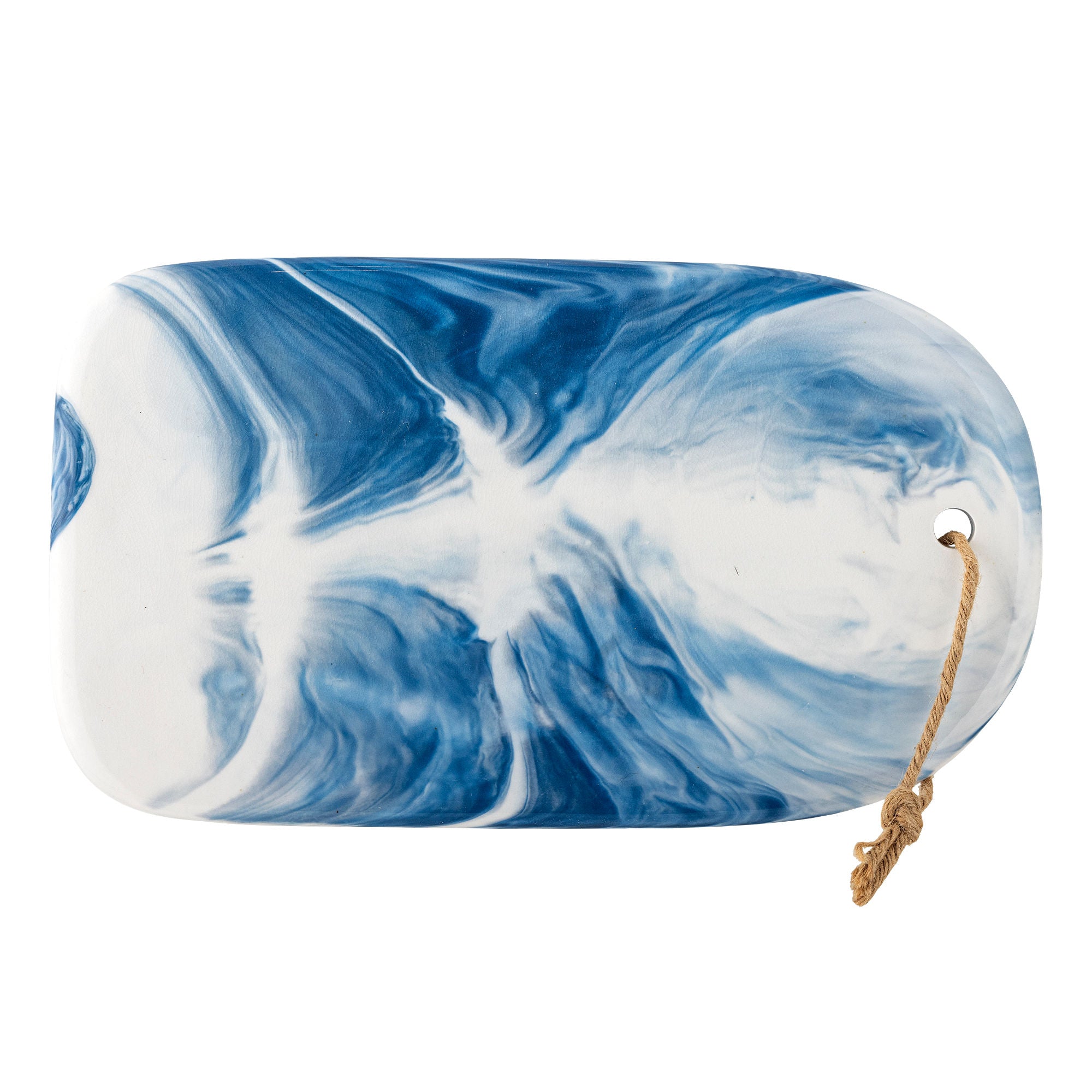 Aiden Schneidebrett, Blue, Steingut