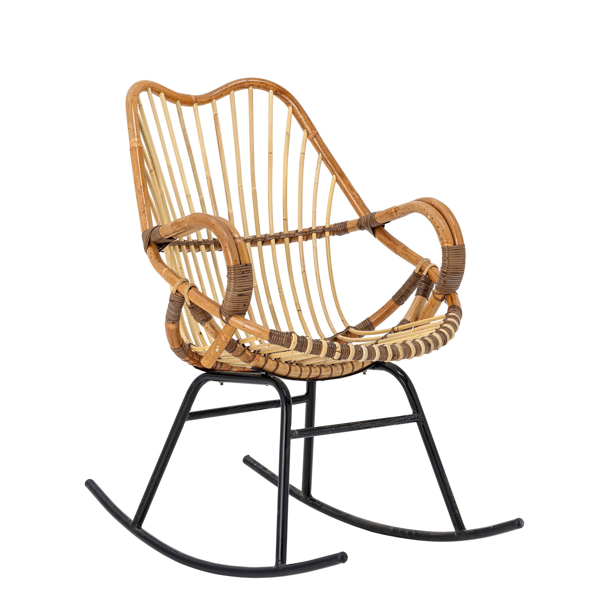 Reine Schaukelstuhl – Natürliches Rattan & modernes Design