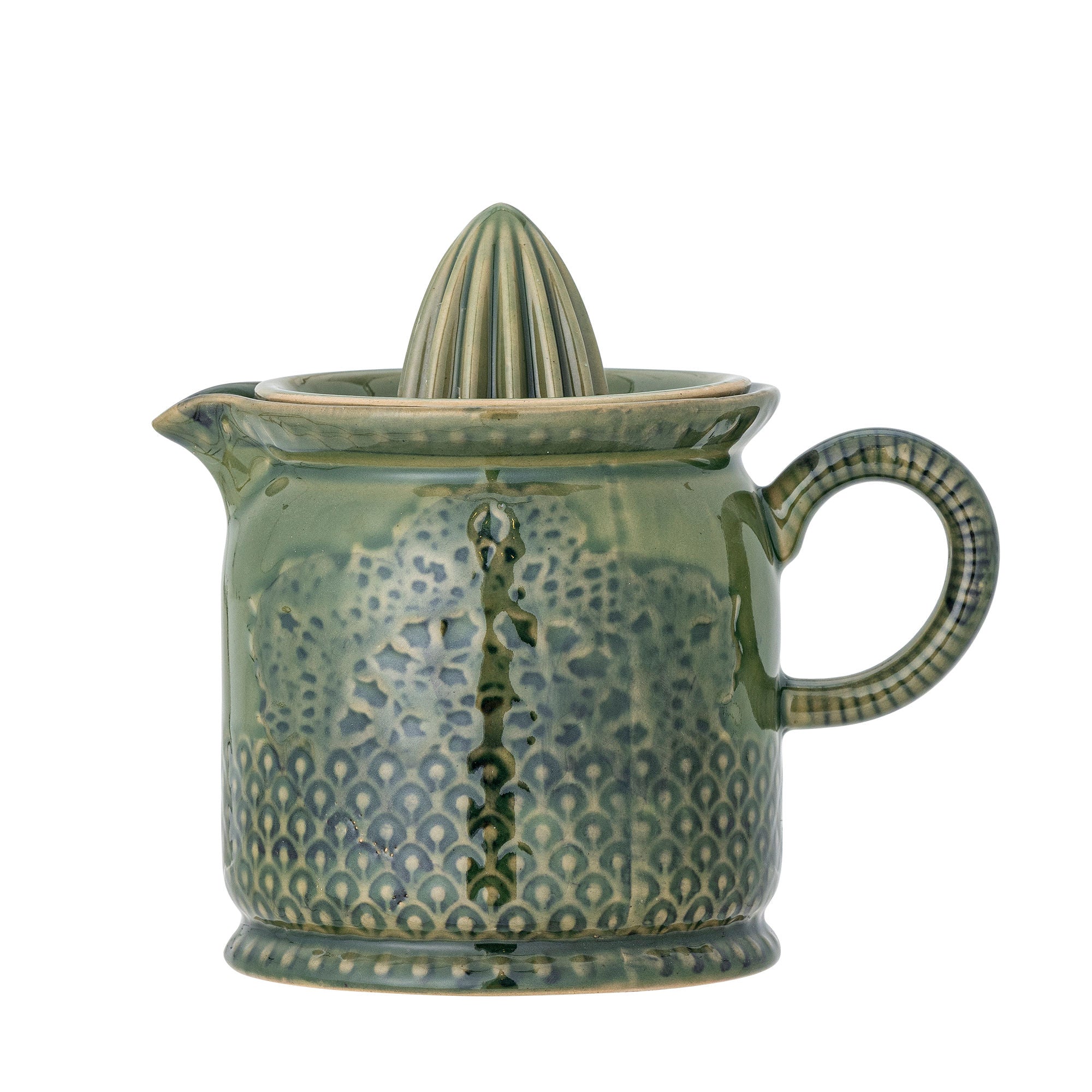 Liselu Zitronensaftpresse, Grün, Steingut