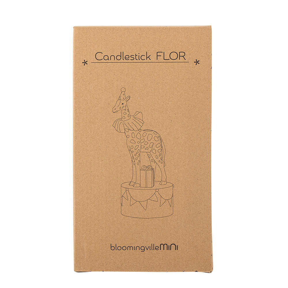 Kerzenhalter Flor Giraffe – Kinderzimmer Deko & Geschenkidee