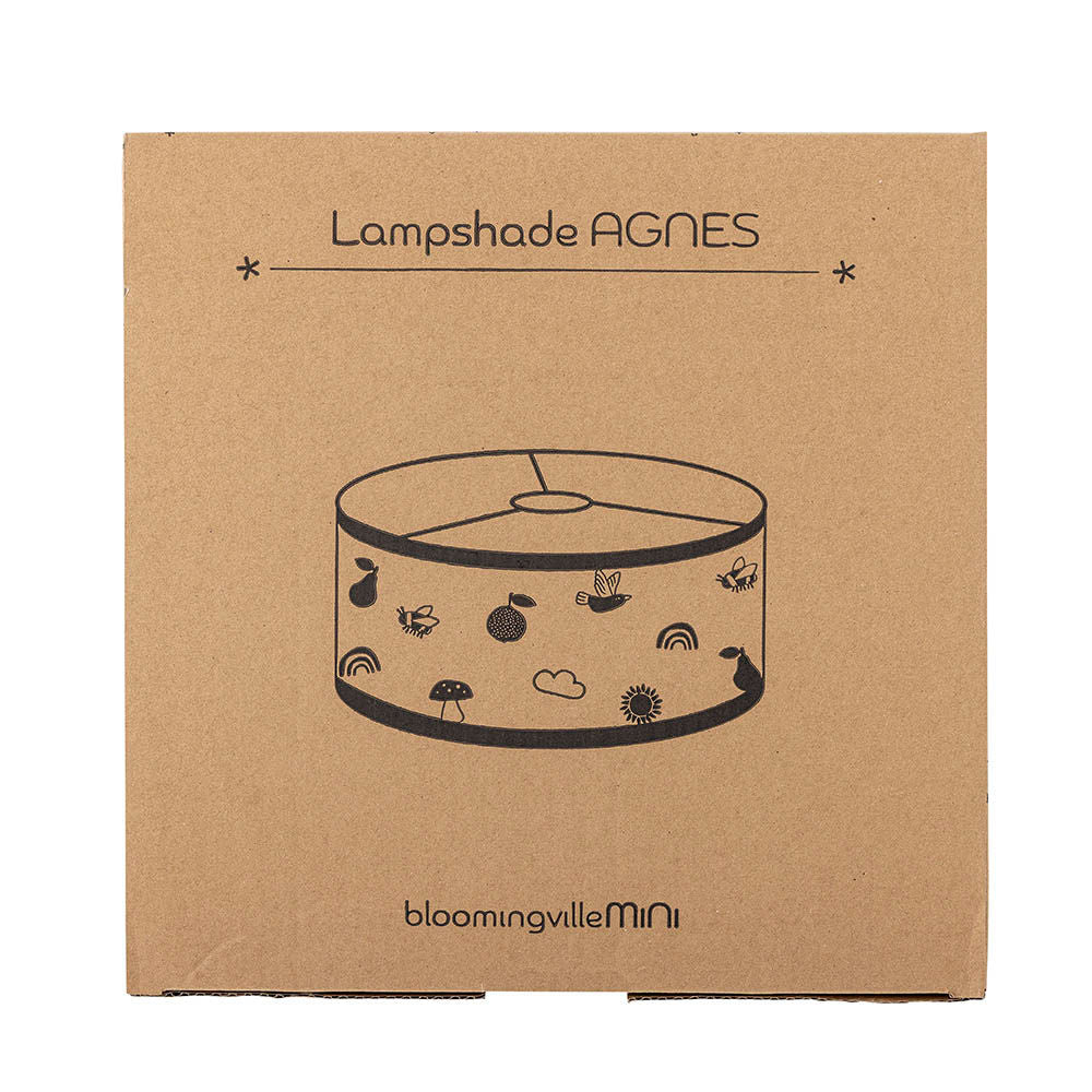 Agnes Lampenschirm, Braun, Bambus