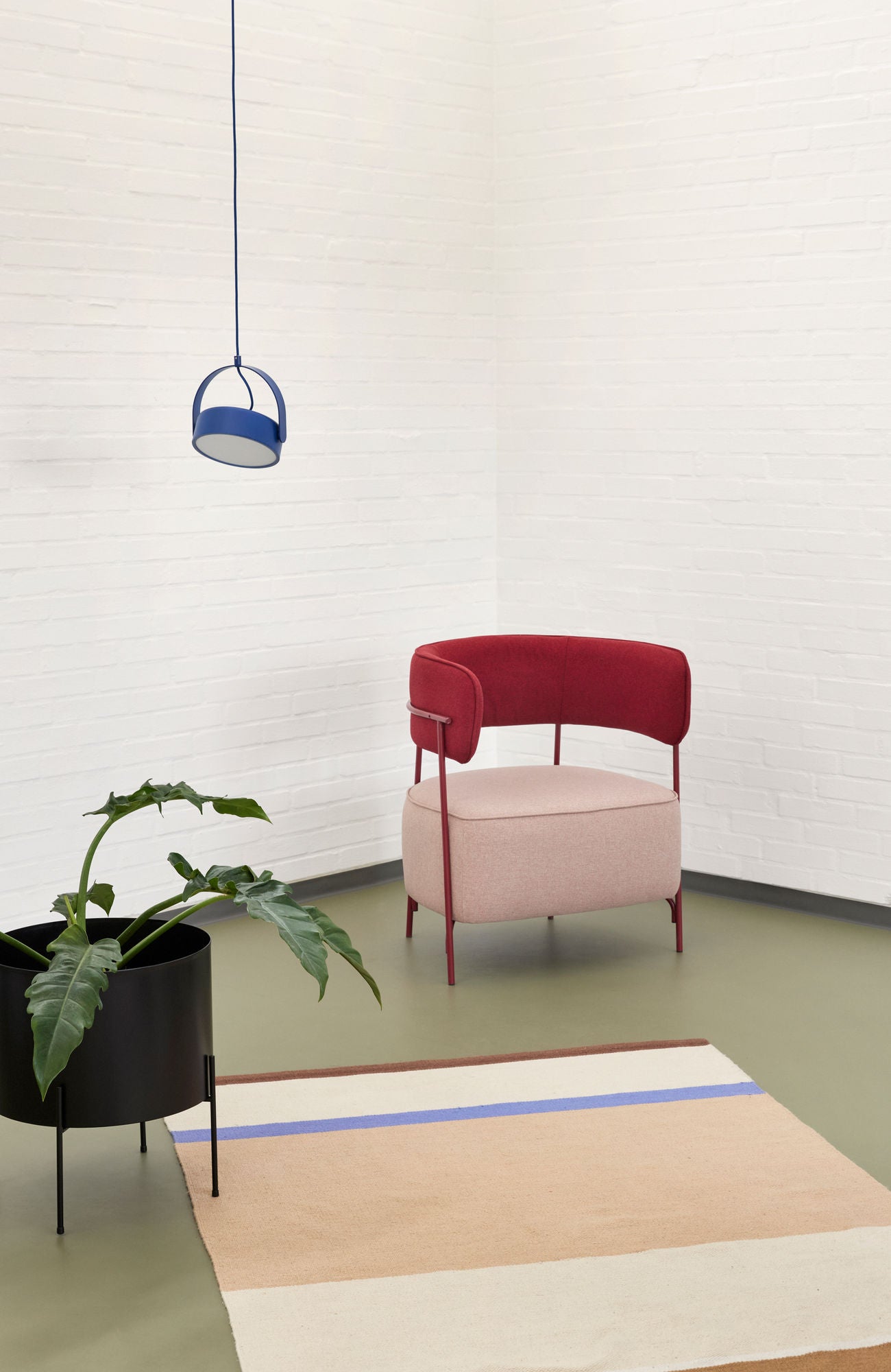 Stage Hängelampe Blau