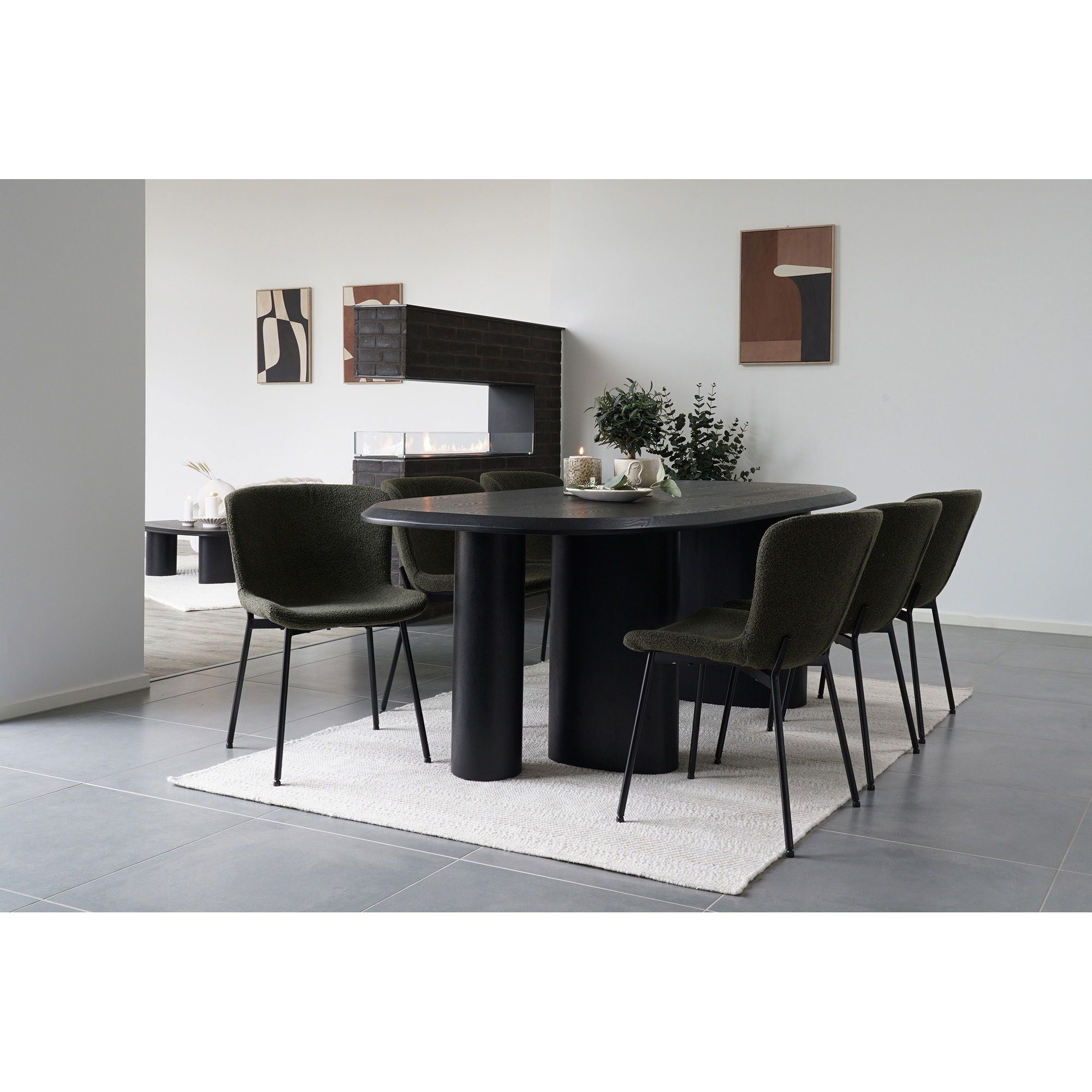 Kerzenhalter Glas braun Ø12x12 cm