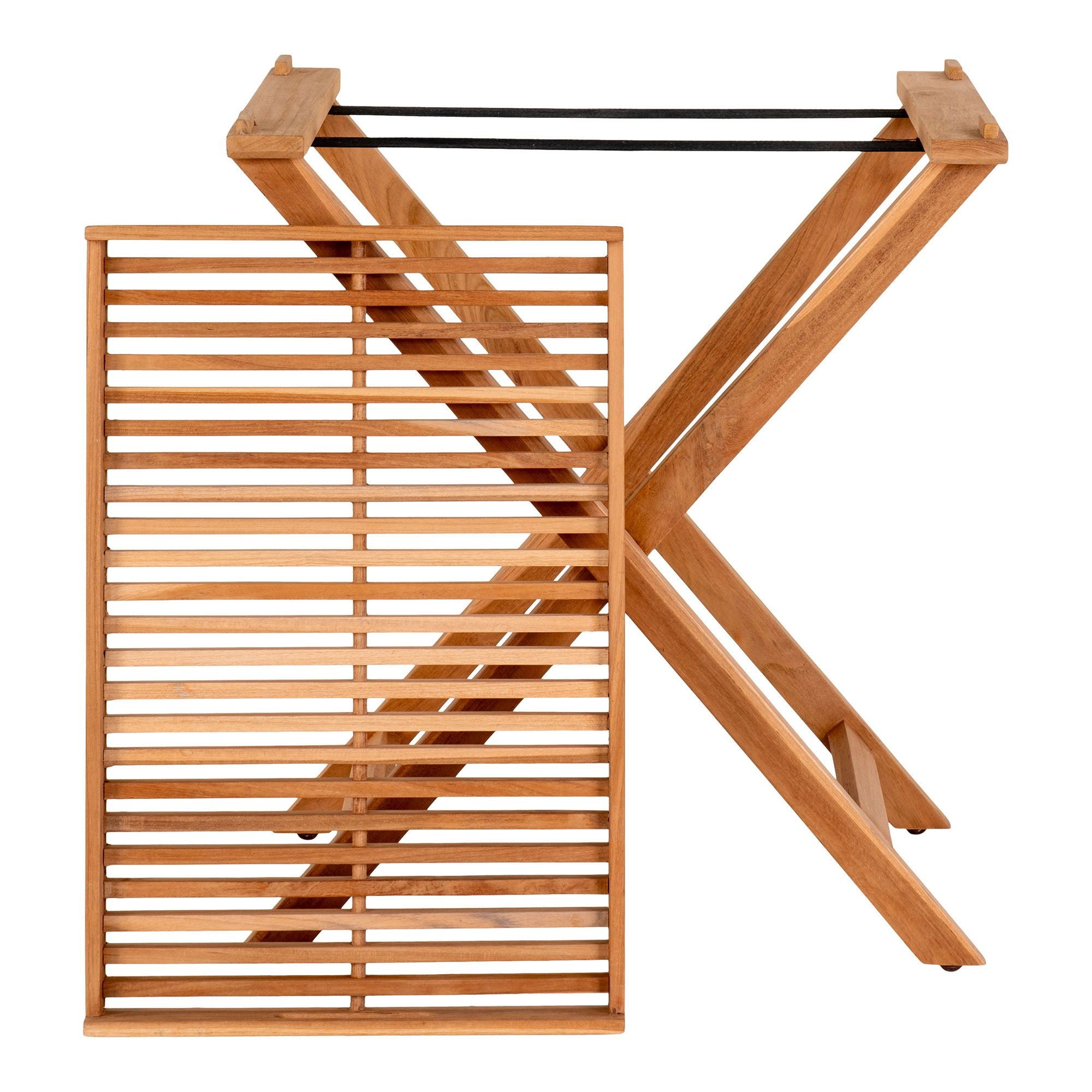 Ronda Tabletttisch Teakholz Natur Beistelltisch