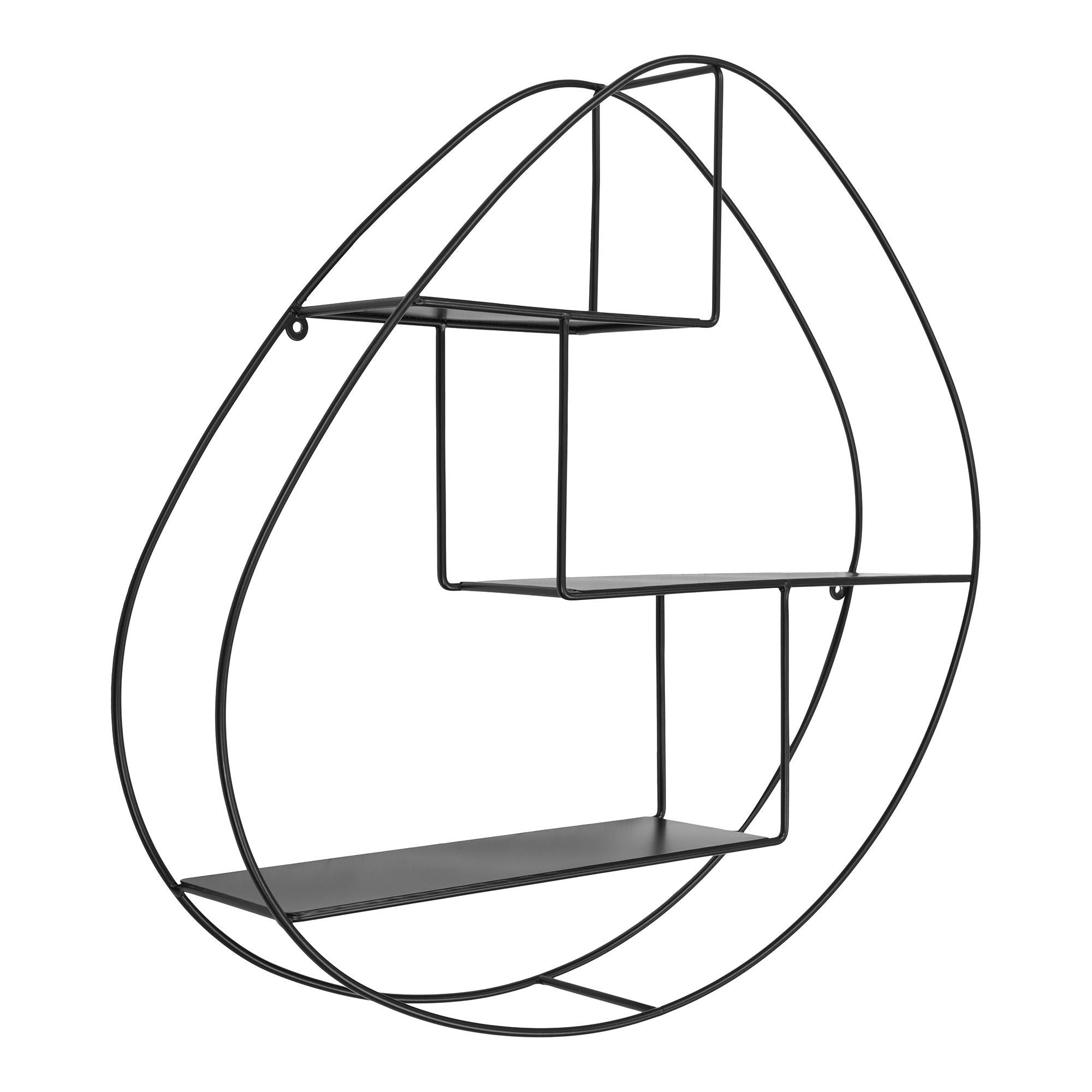 Wrexham Wandregal Drei Ebenen In Organischer Form