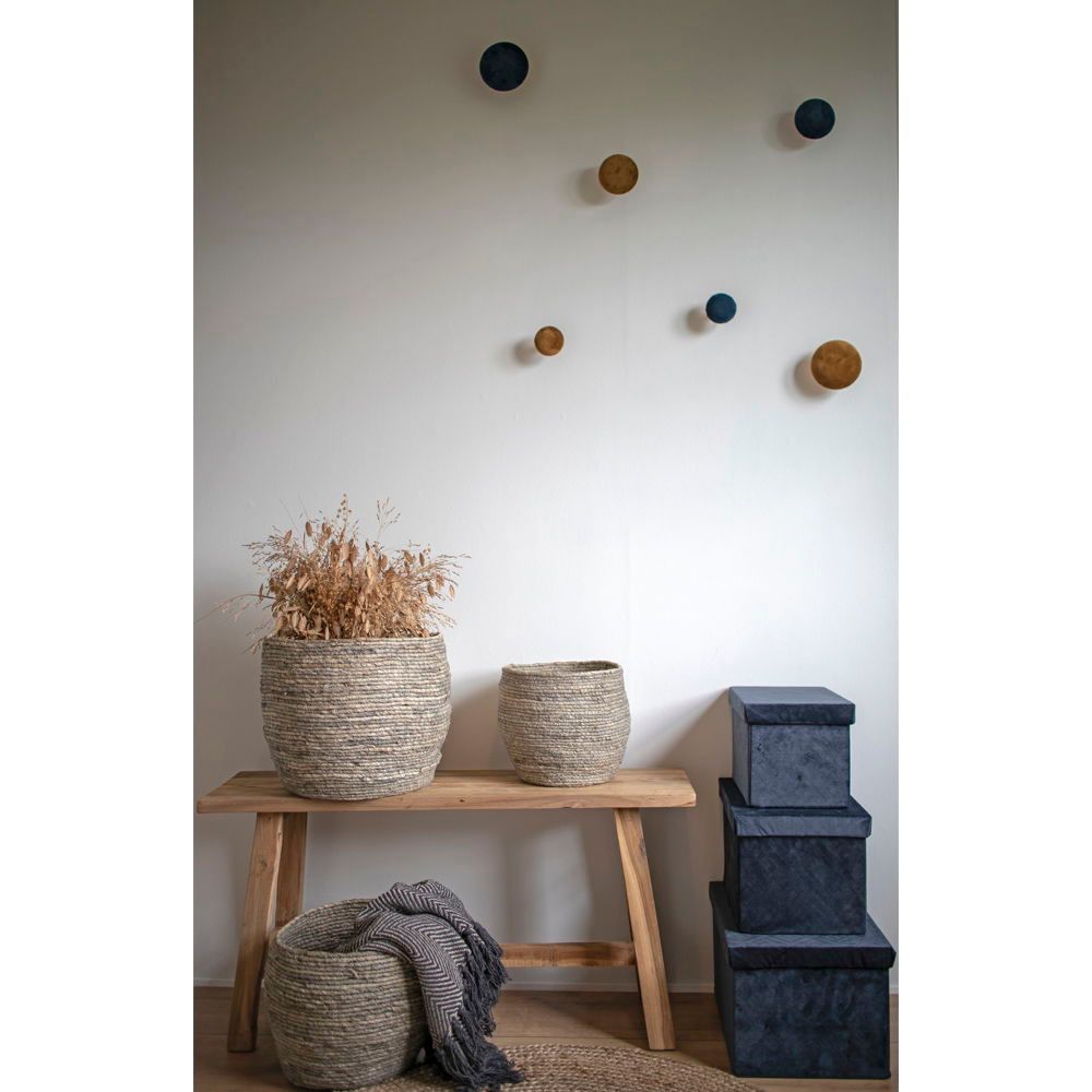 Barcelona Teak Gartenbank Aus Teakholz Naturbelassen 90 X 25 X 45 cm für Balkon Terrasse Garten Außenbereich