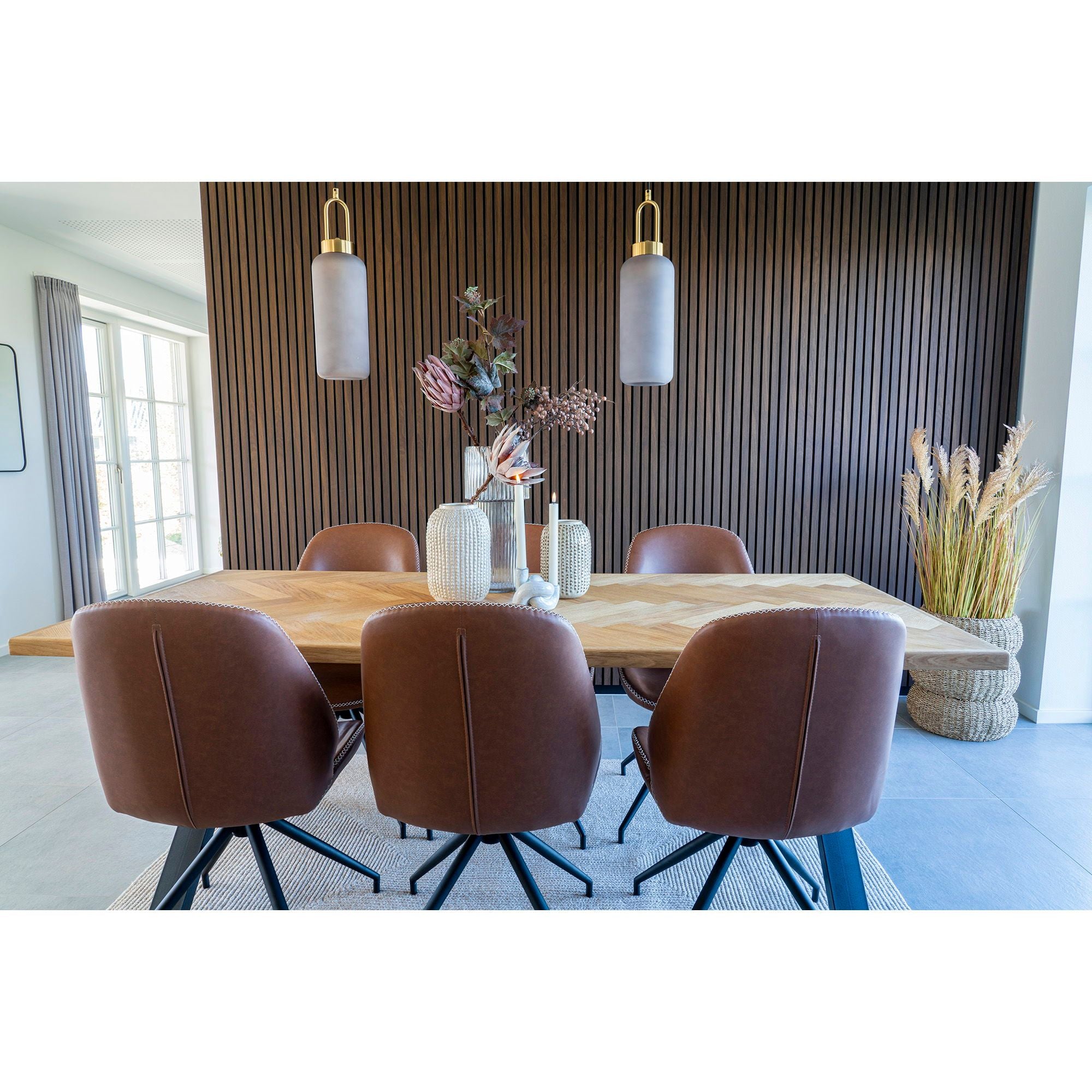 Monte Carlo Dining Chair with Swivel - set of 2