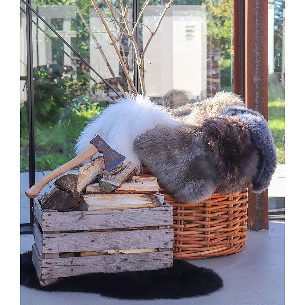 Lambskin Lammfell Wärme Und Behagliche Skandinavische Wohnlichkeit