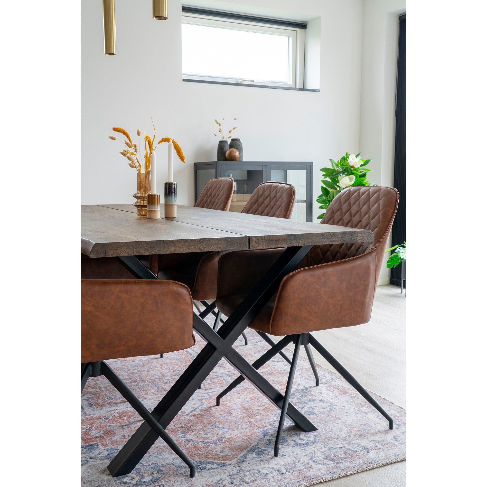 Havana Teppich Großformat 160x230 Cm Lebendige Orange Blau Farbgebung für Moderne Wohnzimmer