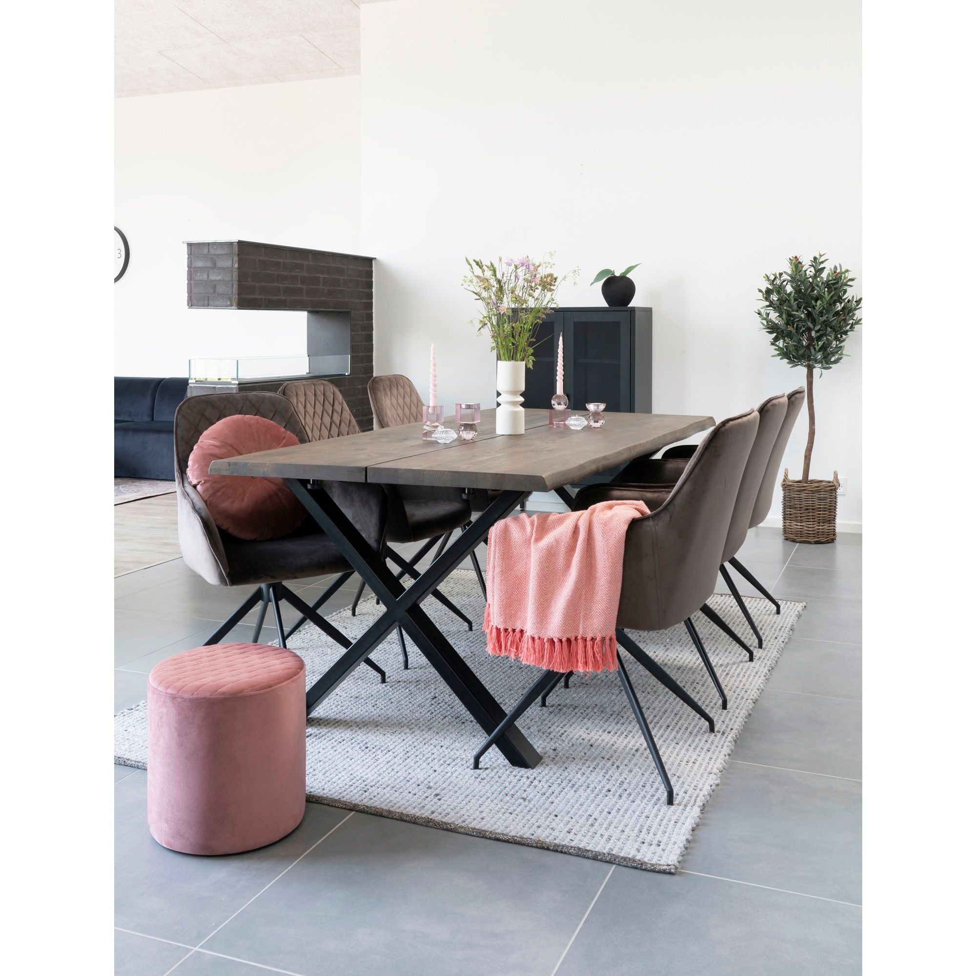 Olivenbaum Kunstpflanze grün 150 cm