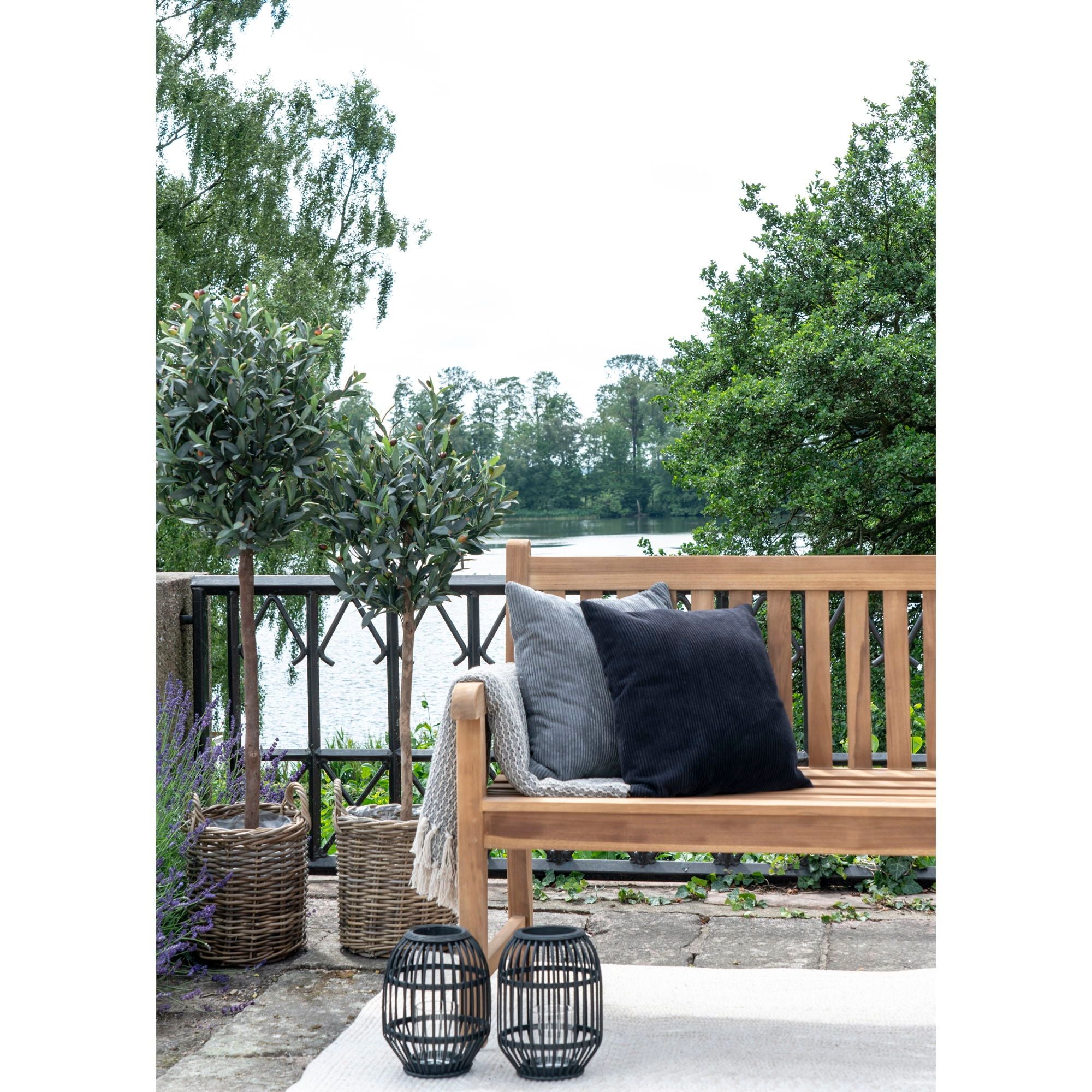 Olivenbaum Kunstpflanze grün 150 cm