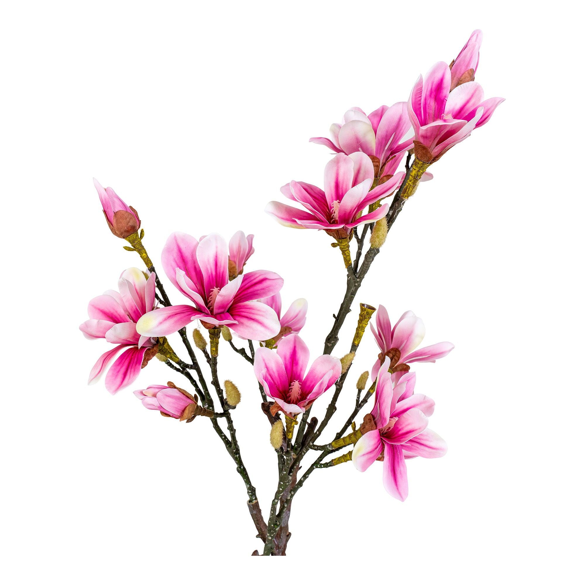 Magnolia Kunstpflanze rosa 74 cm